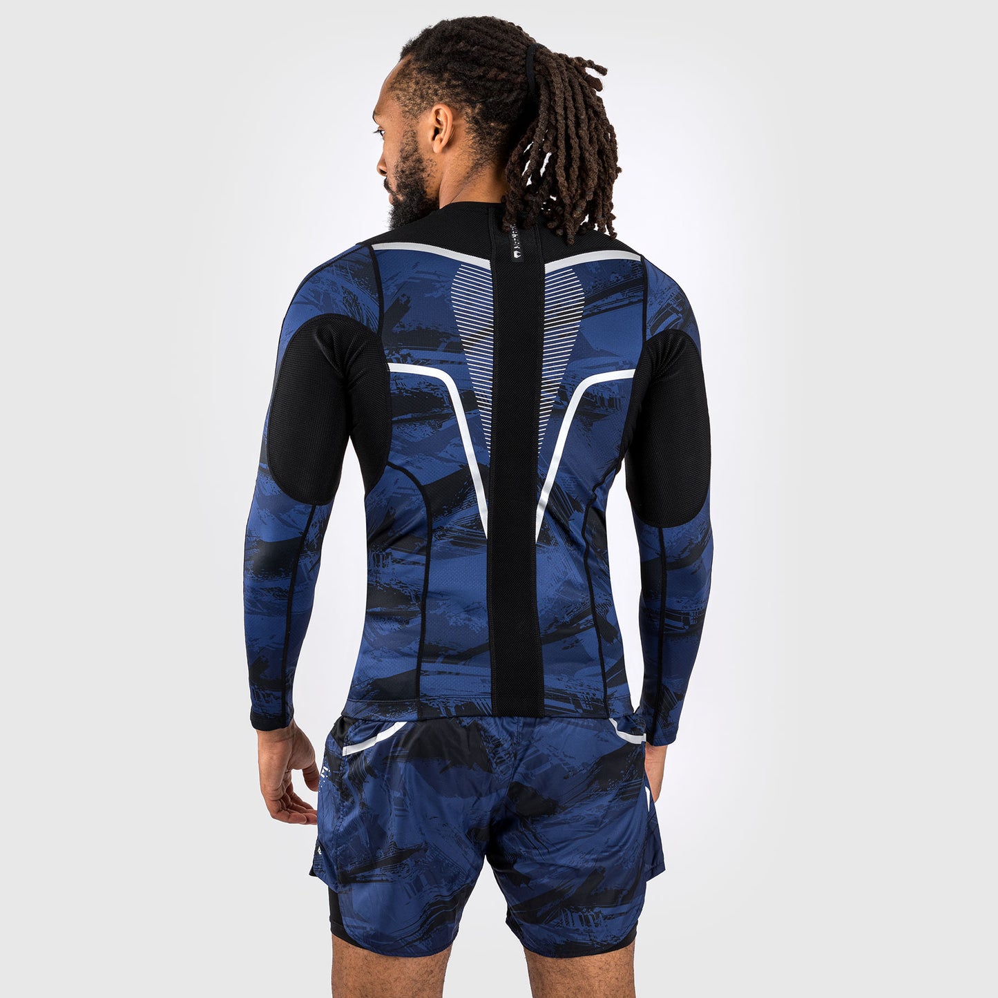 Venum Electron 3.0 Rashguard a manica lunga - Navy
