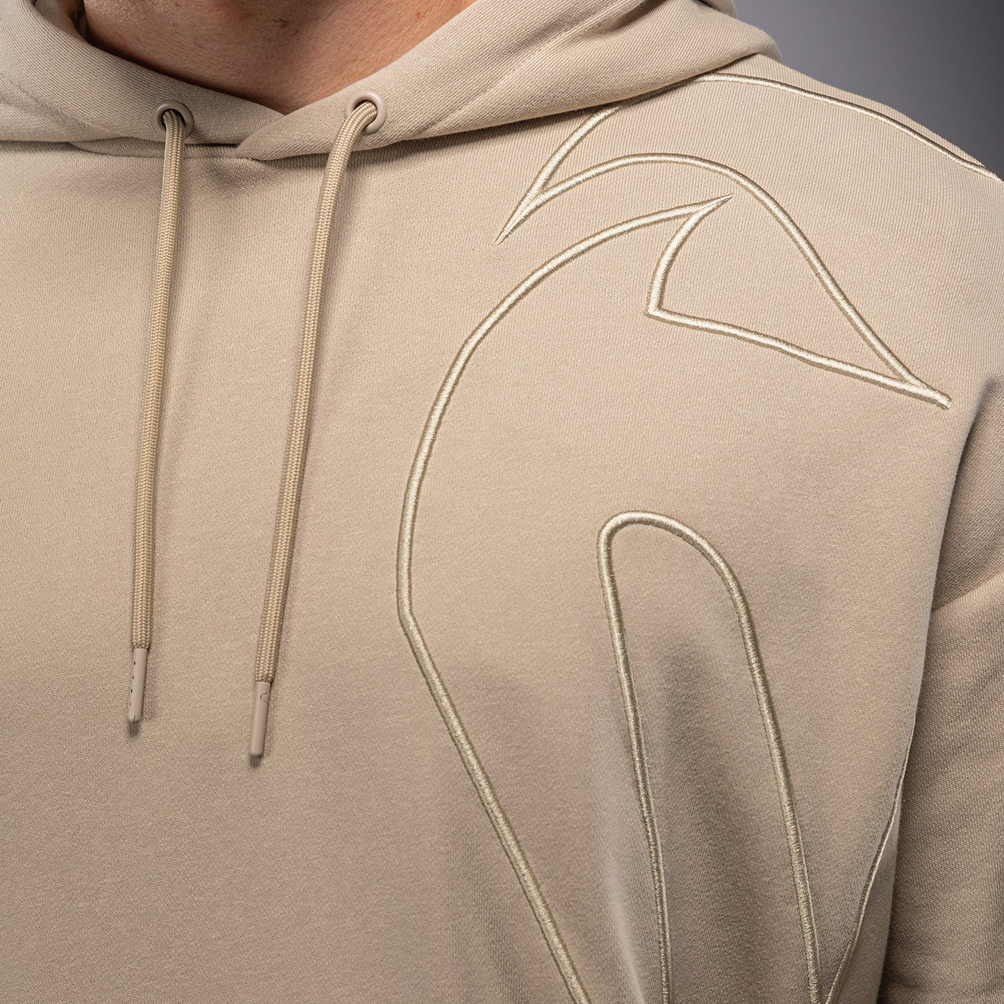 Venum Giant 3D Felpa con Cappuccio – Beige Chiaro