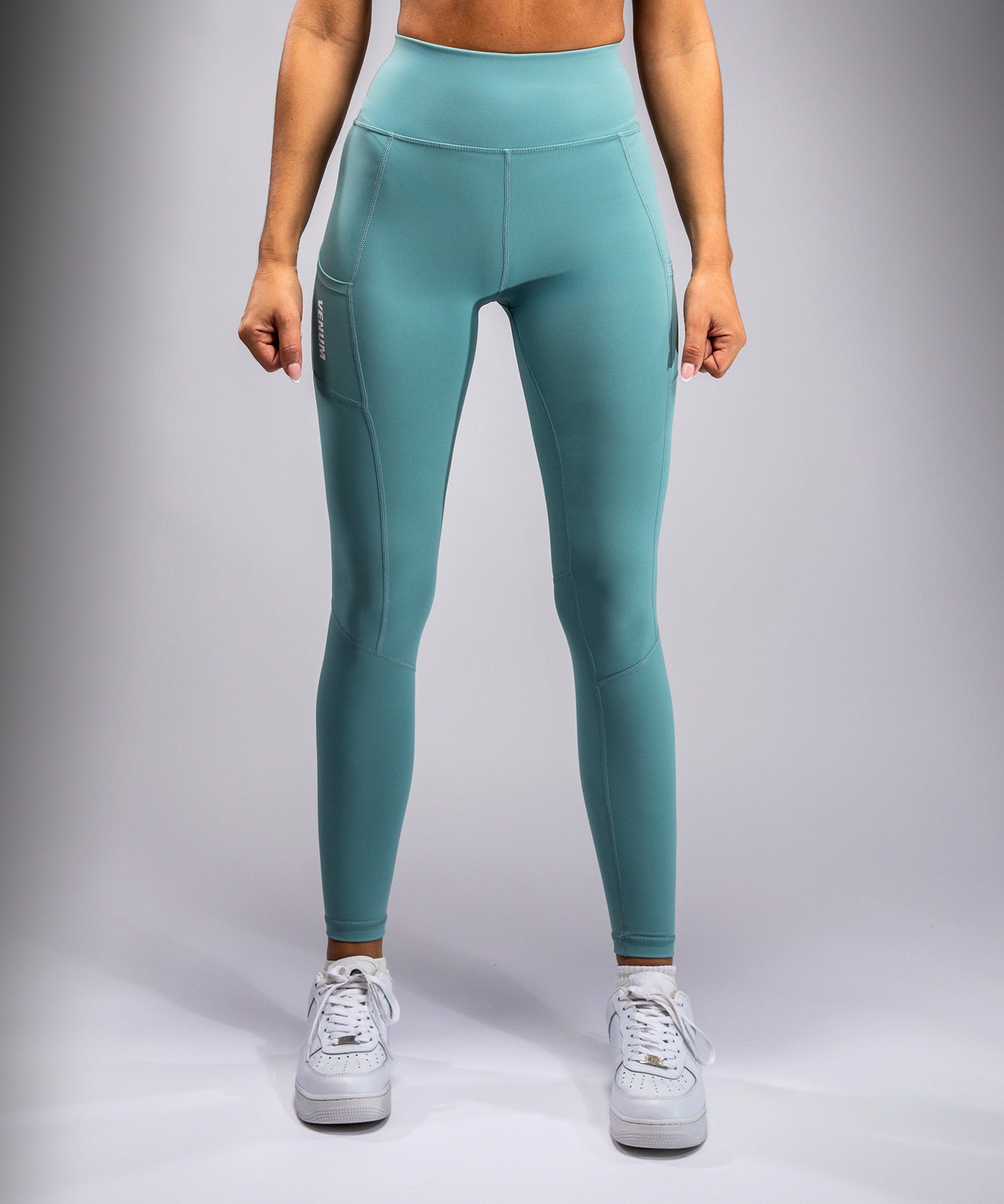 Venum Essential Performance Leggings da Donna - Verde Acqua