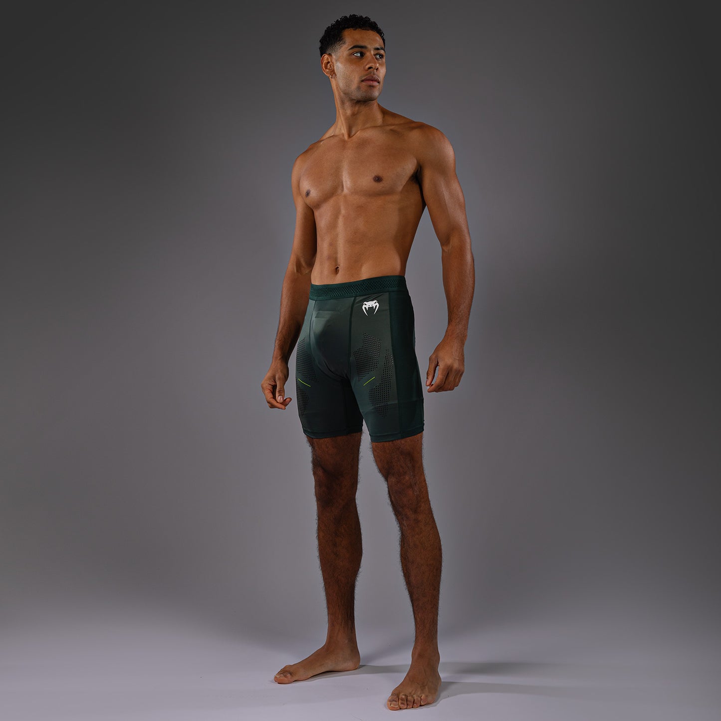 Venum Technical 3.0 Pantaloncini a compressione - Verde Foresta