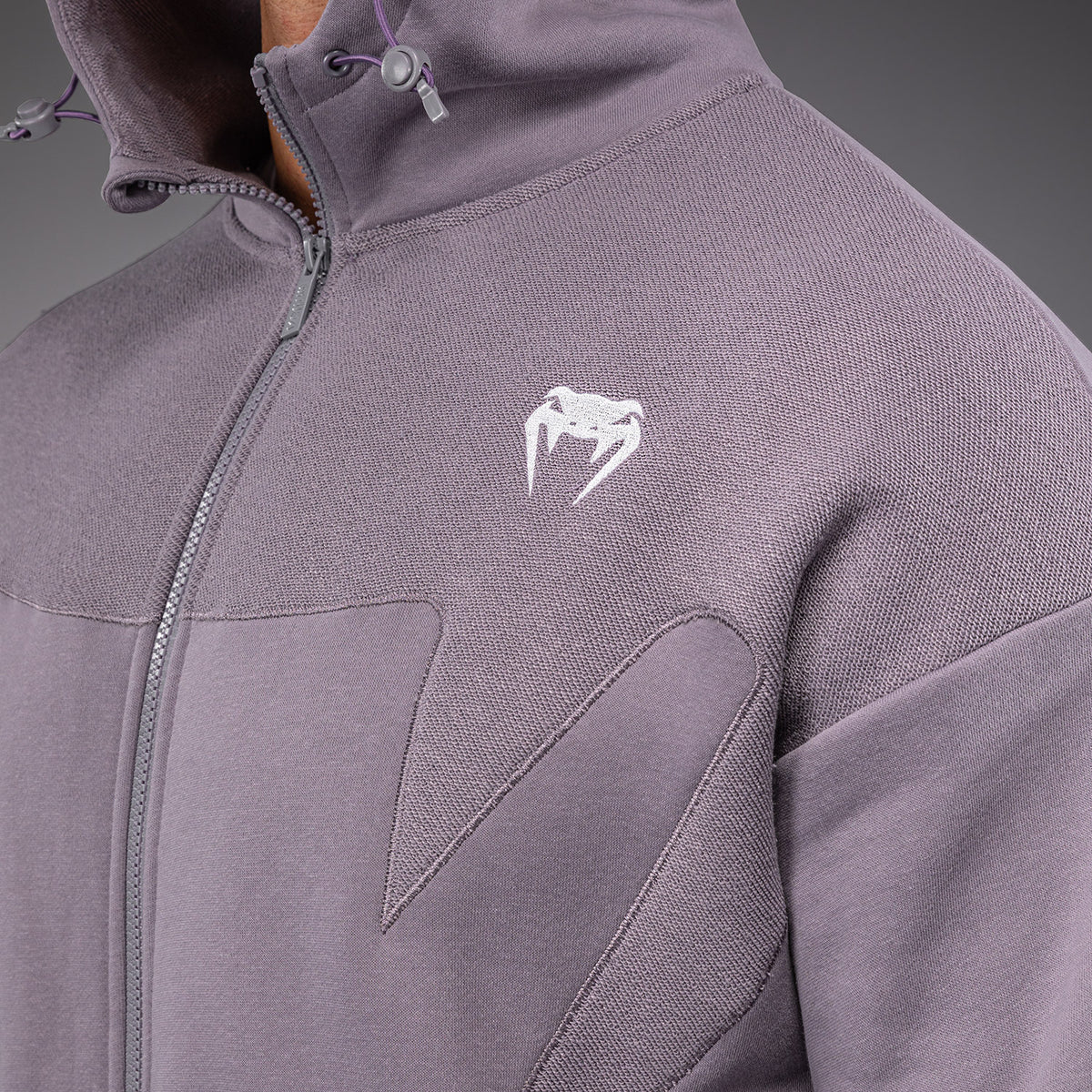Venum Attack Fleece & Weave Giacca sportiva - Grigio lavanda