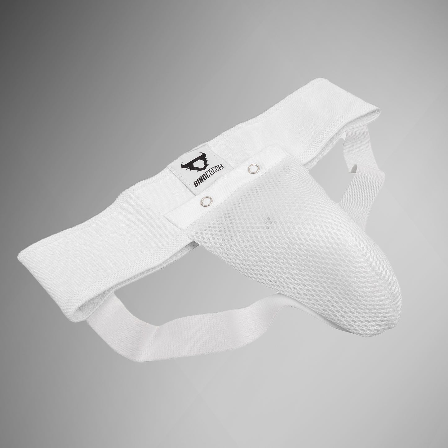 Ringhorns Charger by Venum Groin Guard and Cup Kids – White