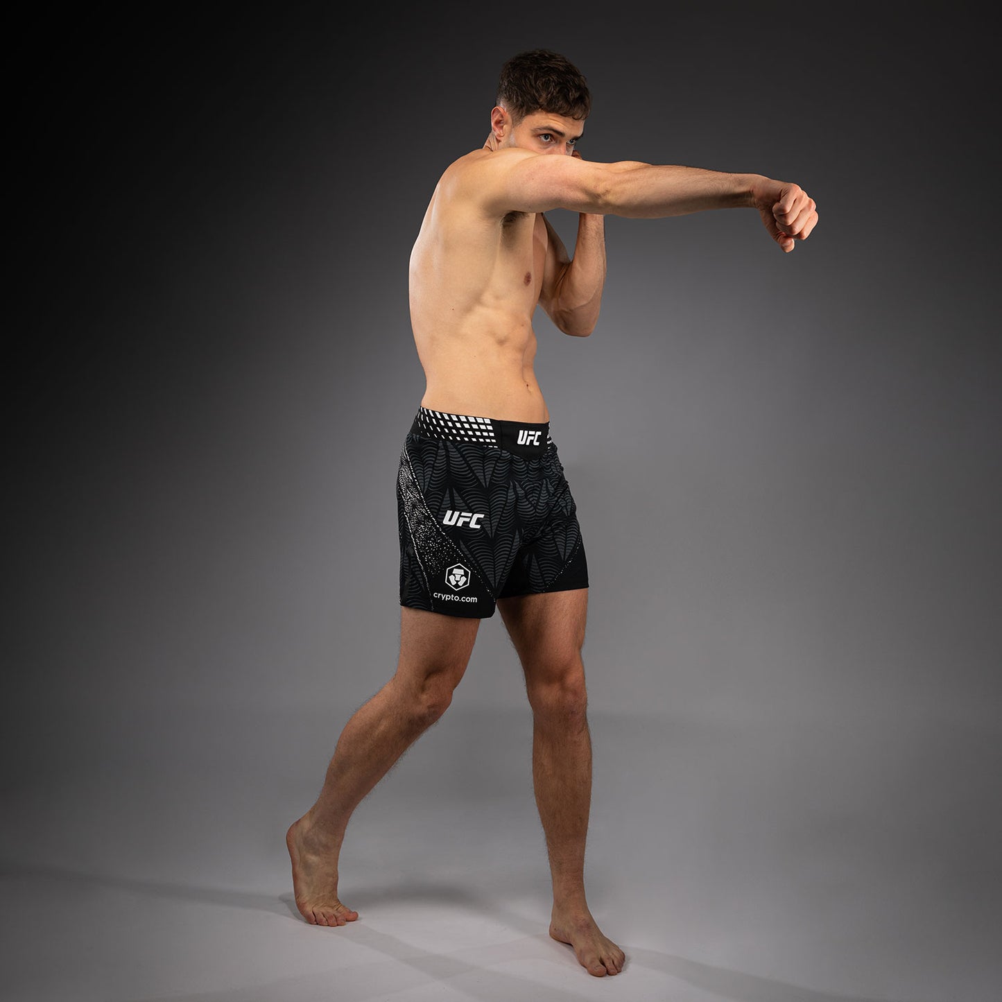 UFC Zenith by Venum Authentic Fight Night Pantaloncini da combattimento Fit corto Uomo - Nero
