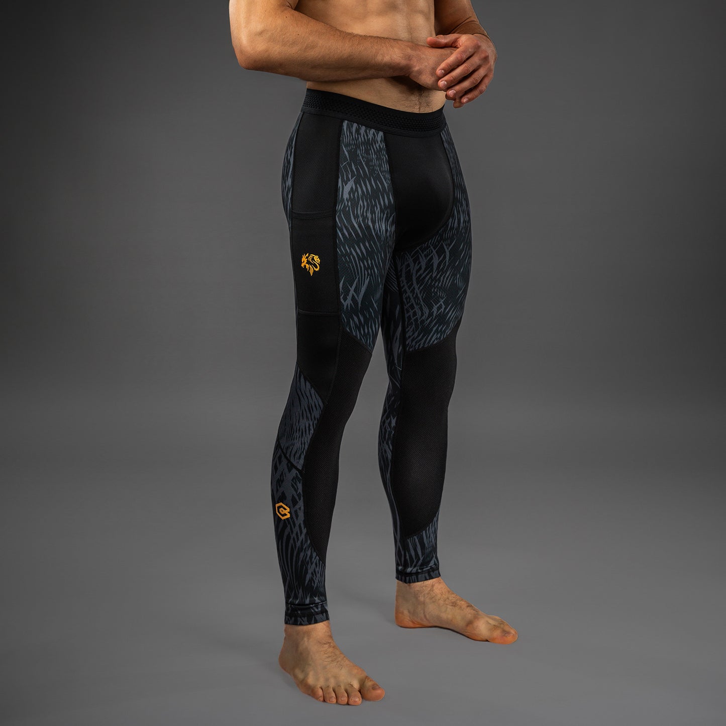 Venum x Chimaev Spats - Nero/Grigio