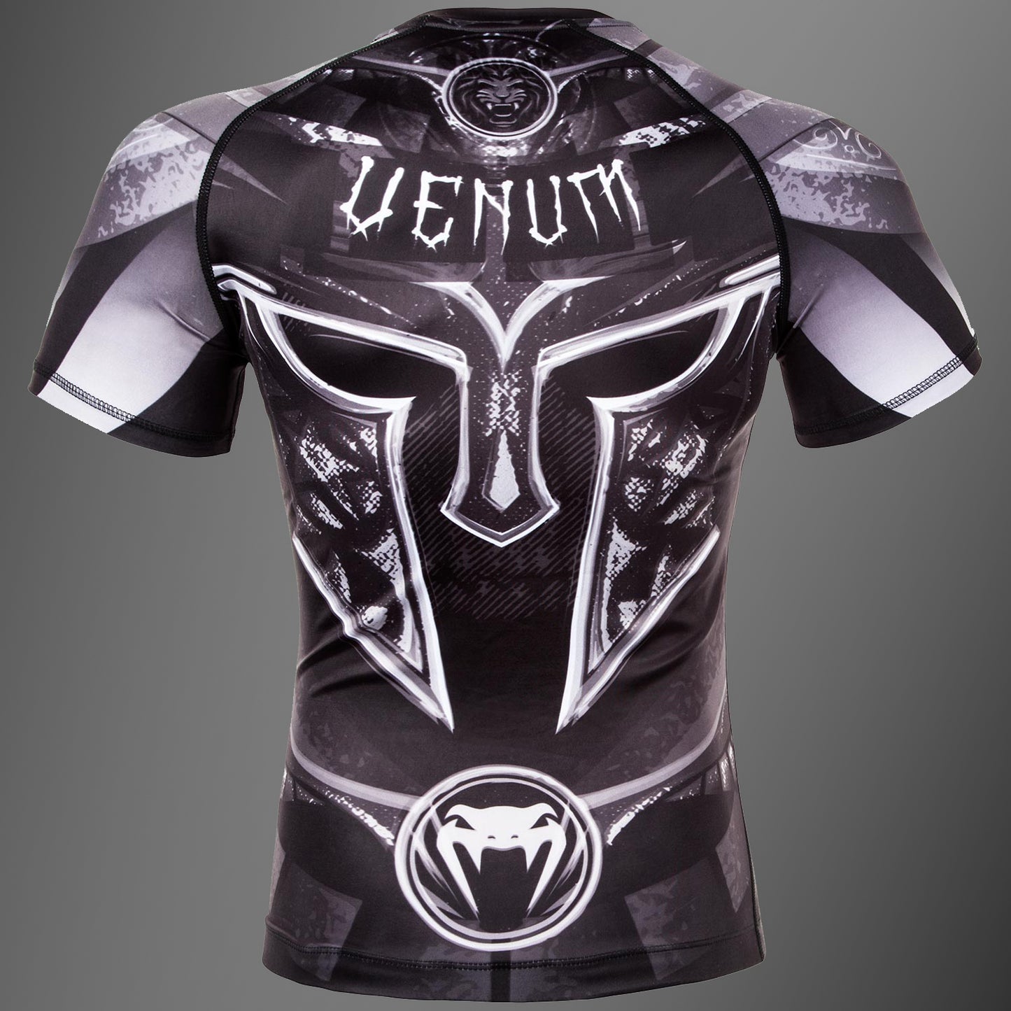 Venum Gladiator 3.0 Rashguard a maniche corte - Nera/Bianco