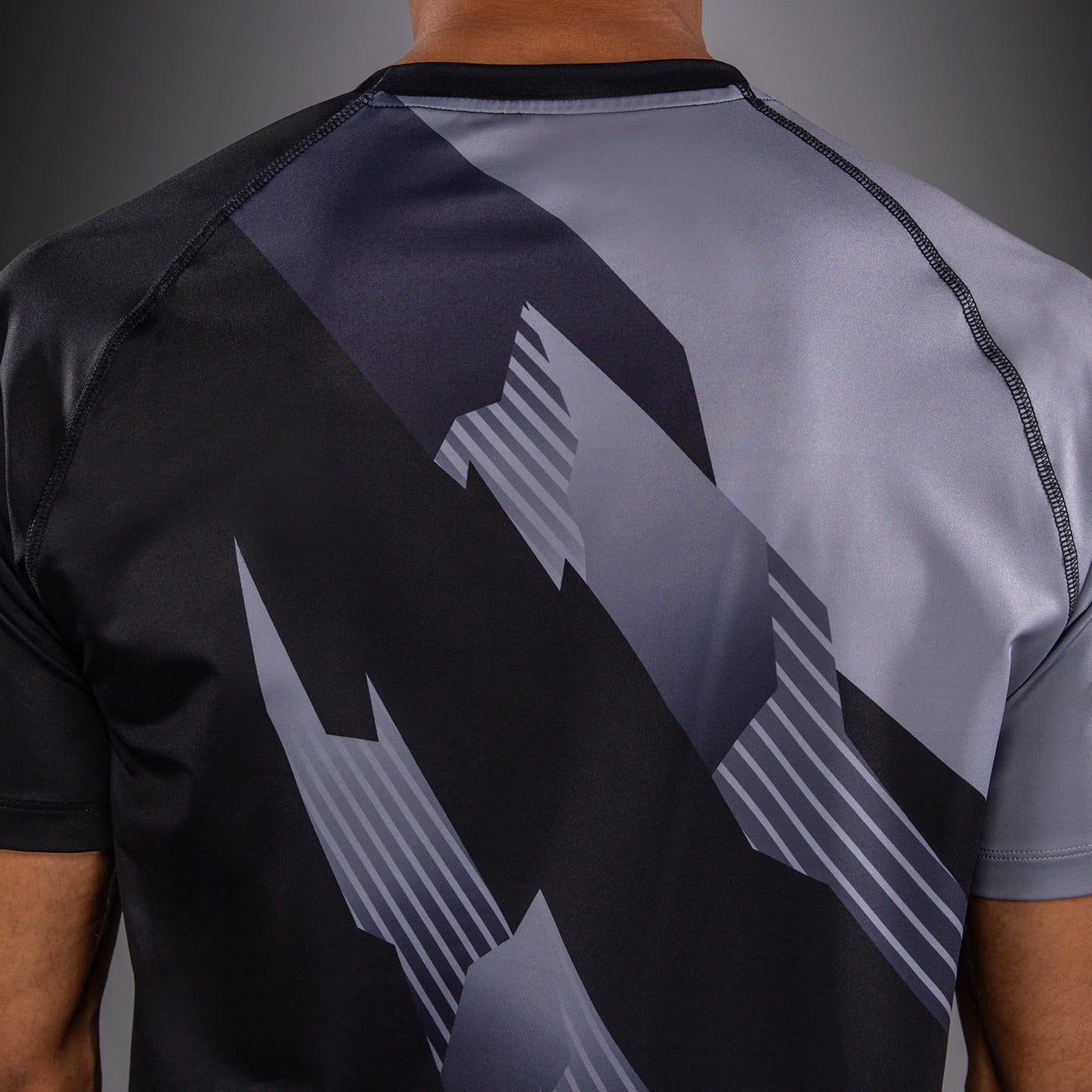 Venum No-Gi 6.0 Maglietta Dry Tech - Nero/Grigio