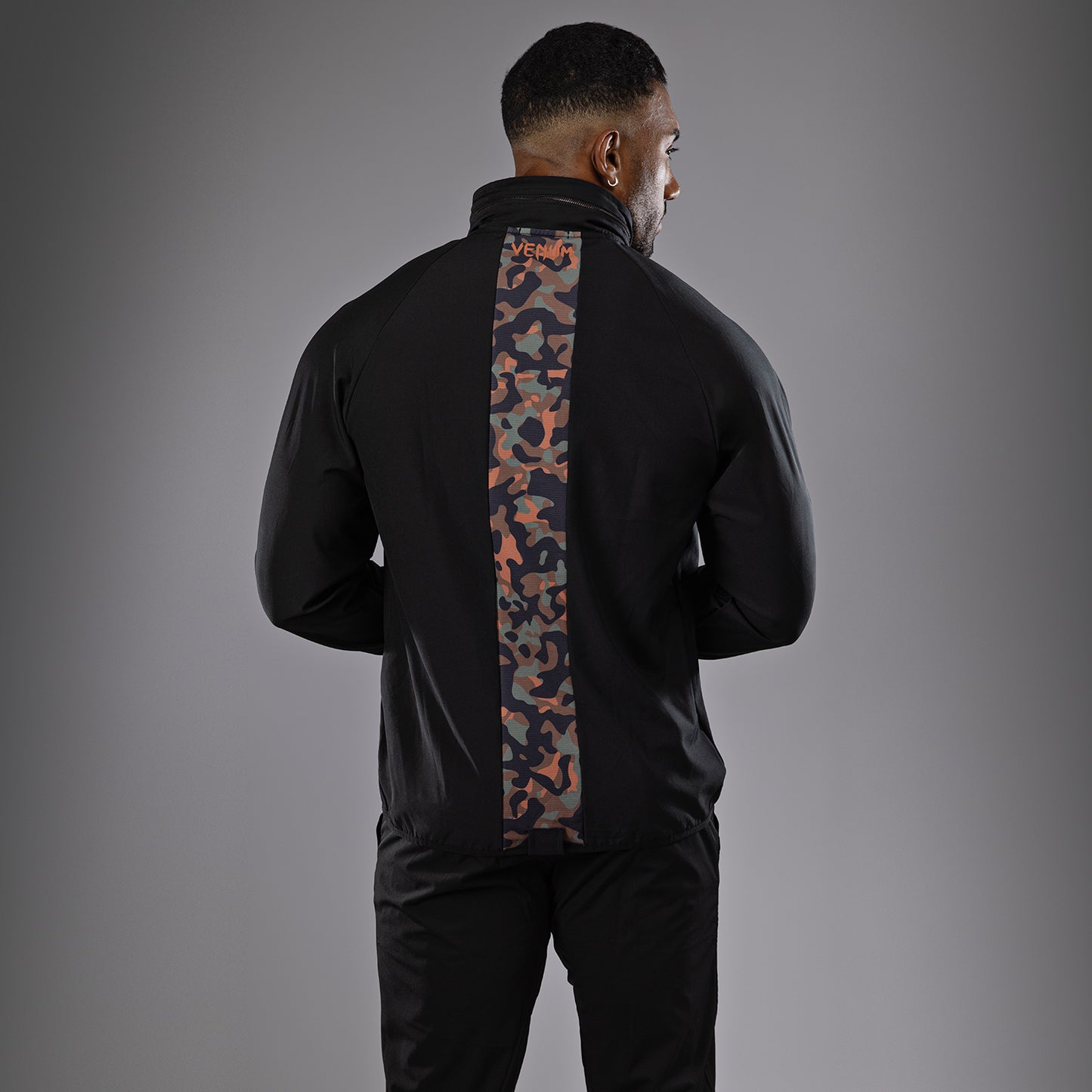 Venum Jungle Ops  Giacca da allenamento da uomo - Nero/Canyon Camo