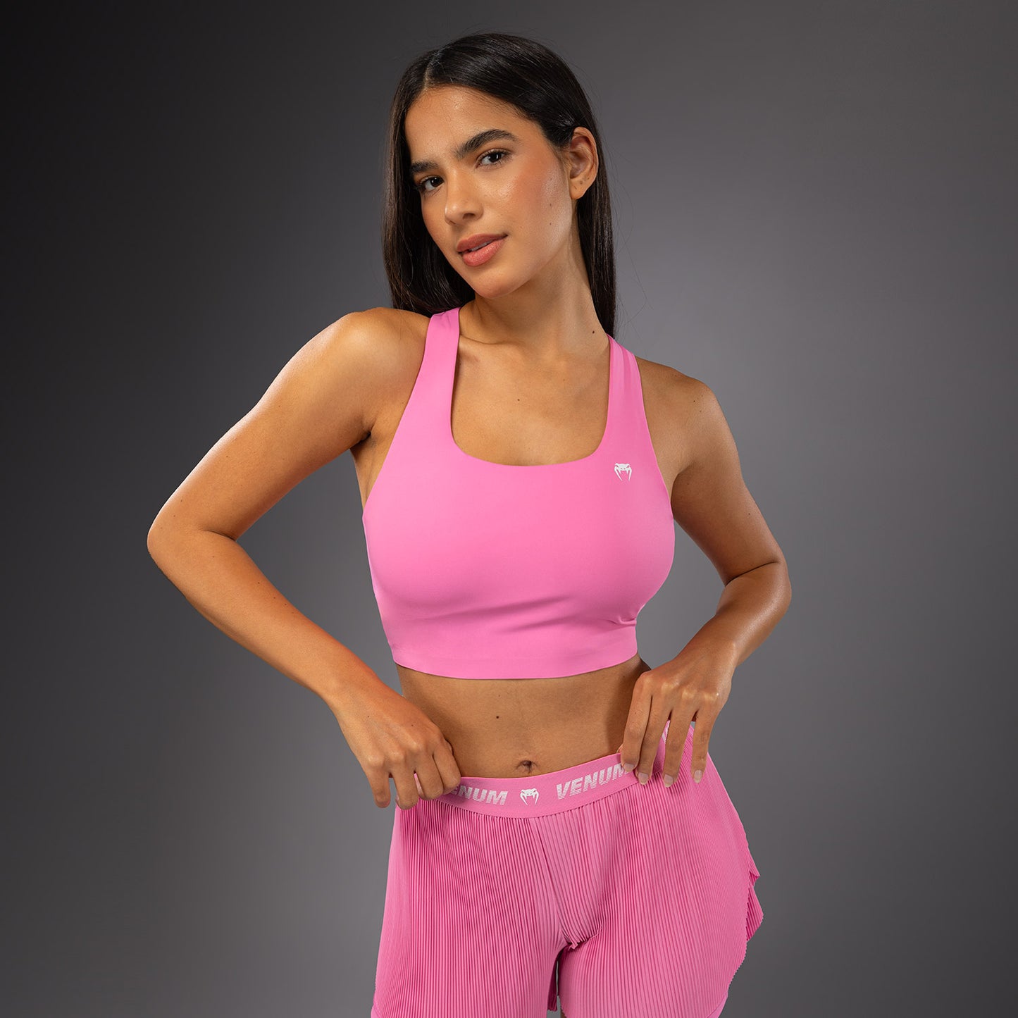 Venum Essential X Reggiseno Sportivo Donna - Rosa Candy