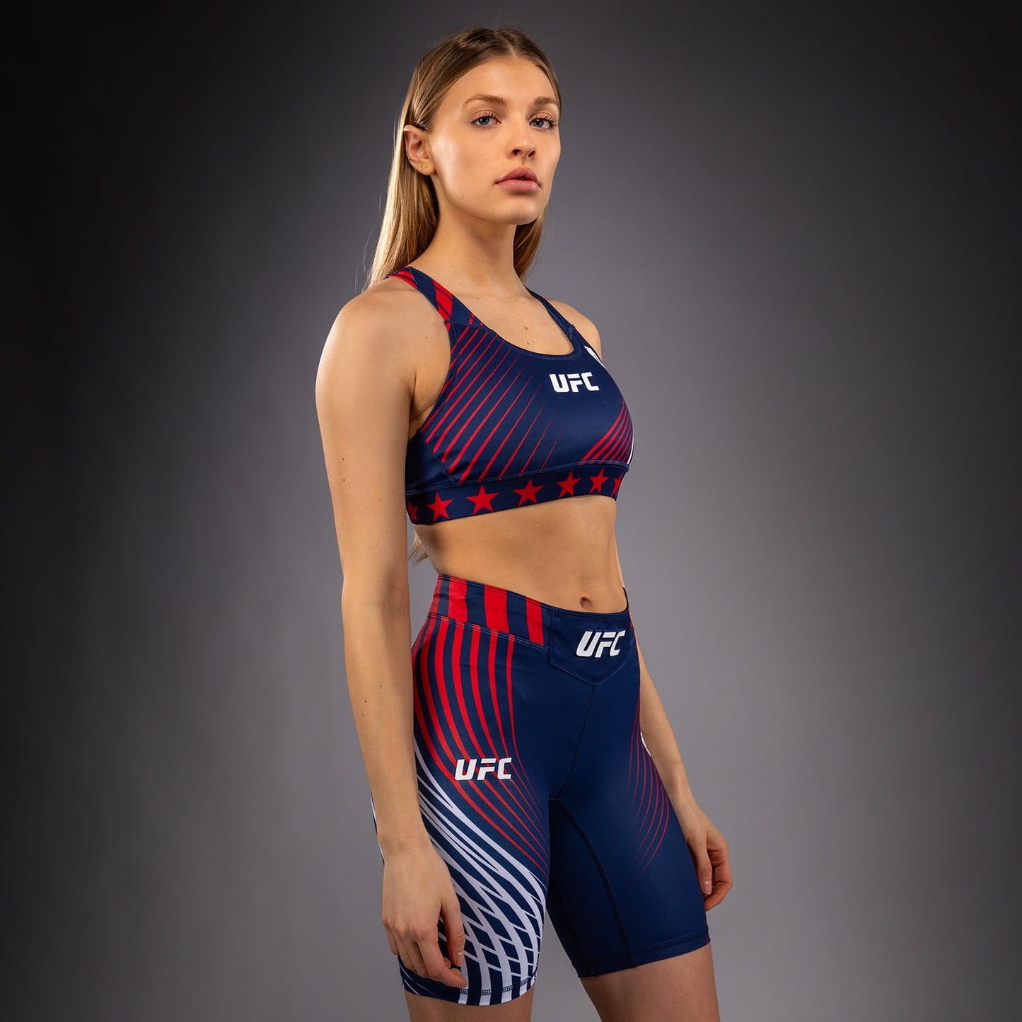 Official UFC Freedom 250 by Venum Authentic Fight Night Reggiseno sportivo da donna - Blu