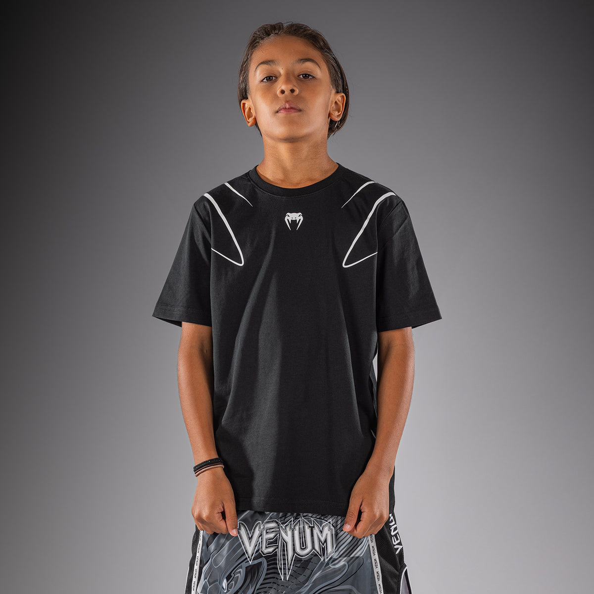 Venum Crimson Viper 2.0 T-shirt per bambini - Nero/Grigio