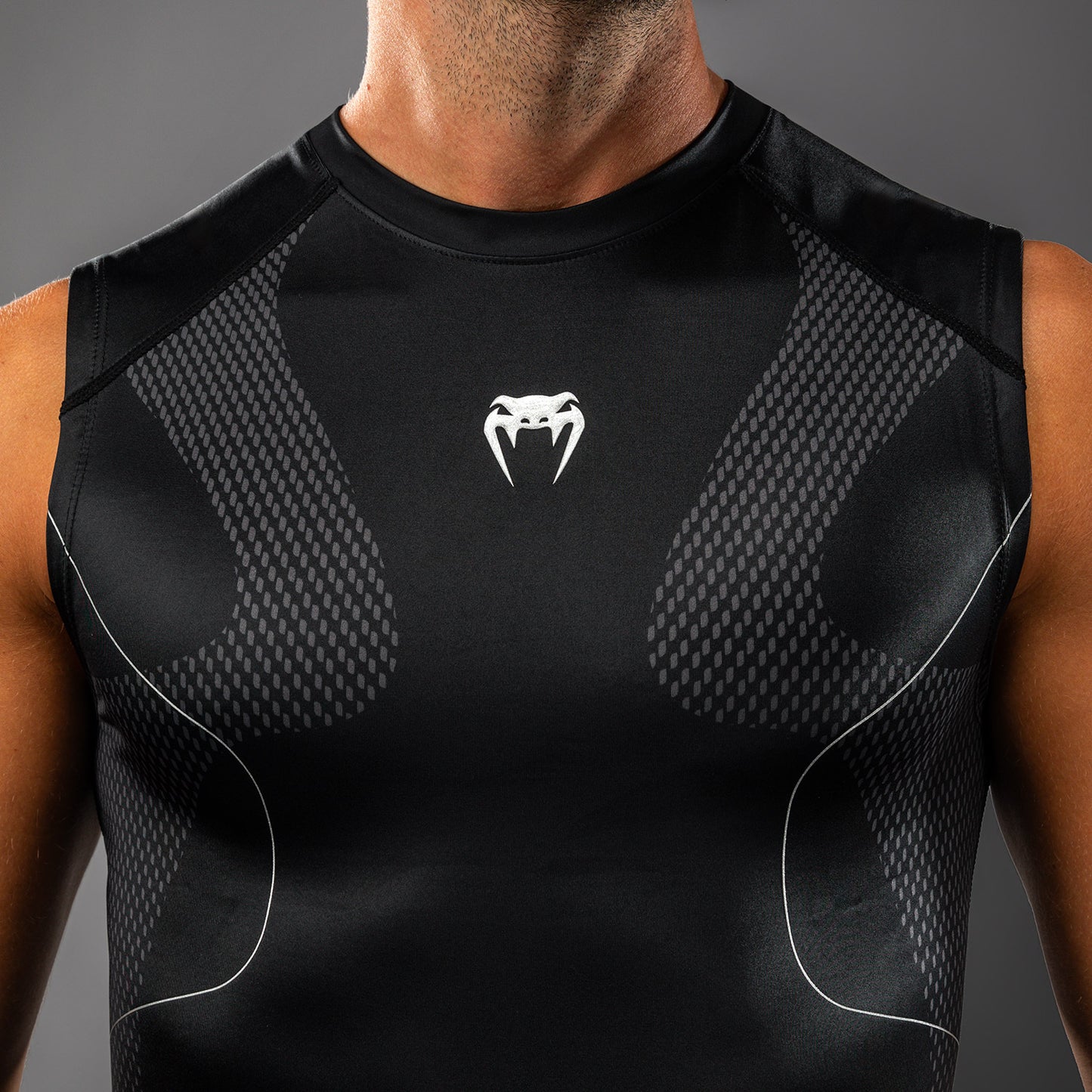 Venum Nexus Rashguard Senza Maniche – Nero/Argento
