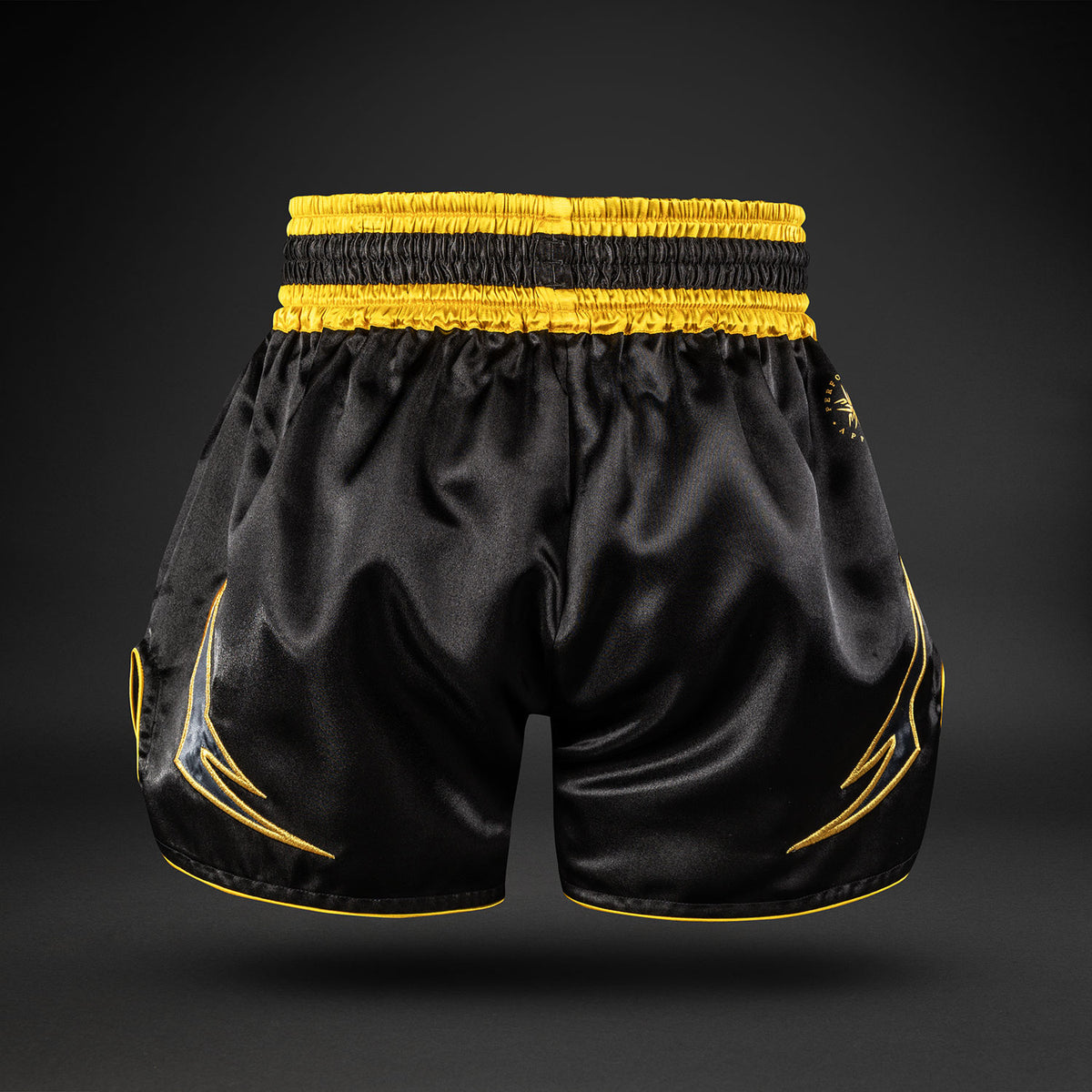Venum Bangkok Fury Pantaloncini da Muay Thai - Nero/Oro