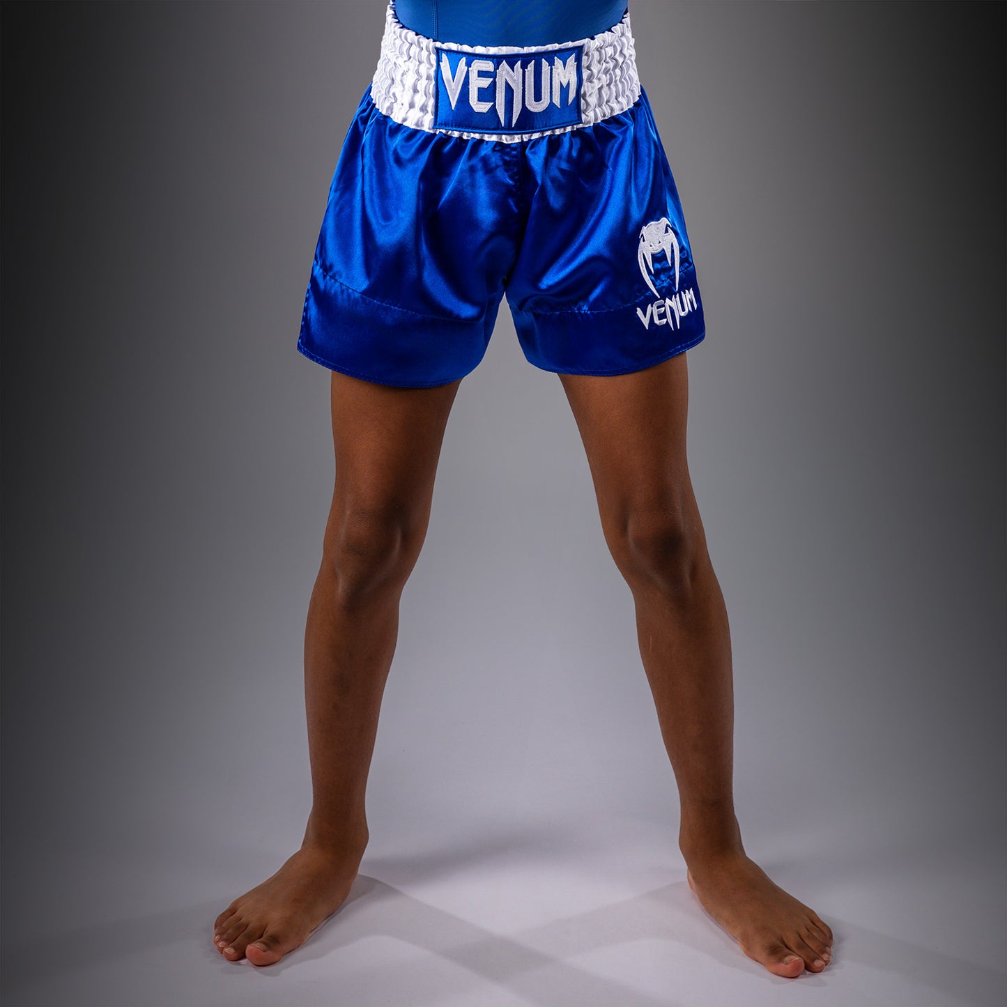 Venum Classic Pantaloncini Muay Thaï per bambini – Blu Reale