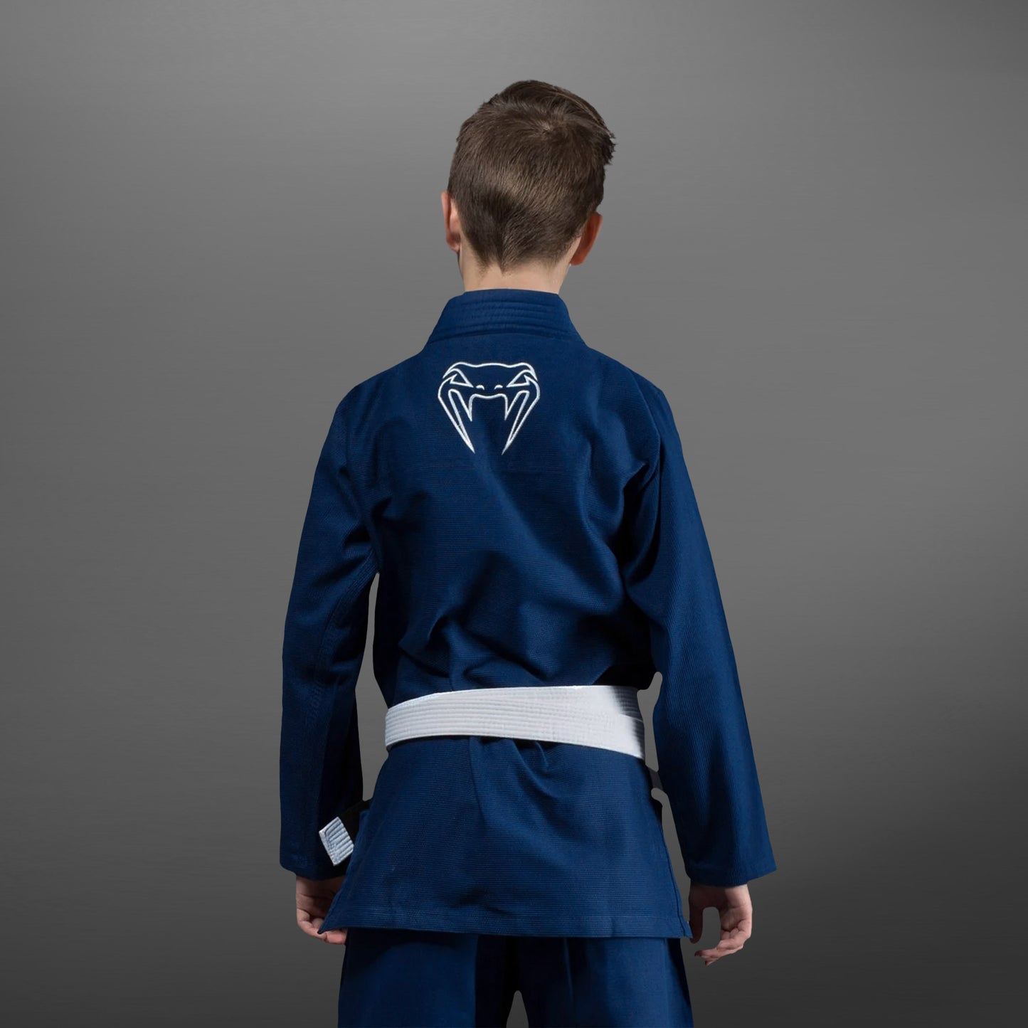 Venum Contender Kids Gi da BJJ (Completo di cintura bianca) - Blu marino