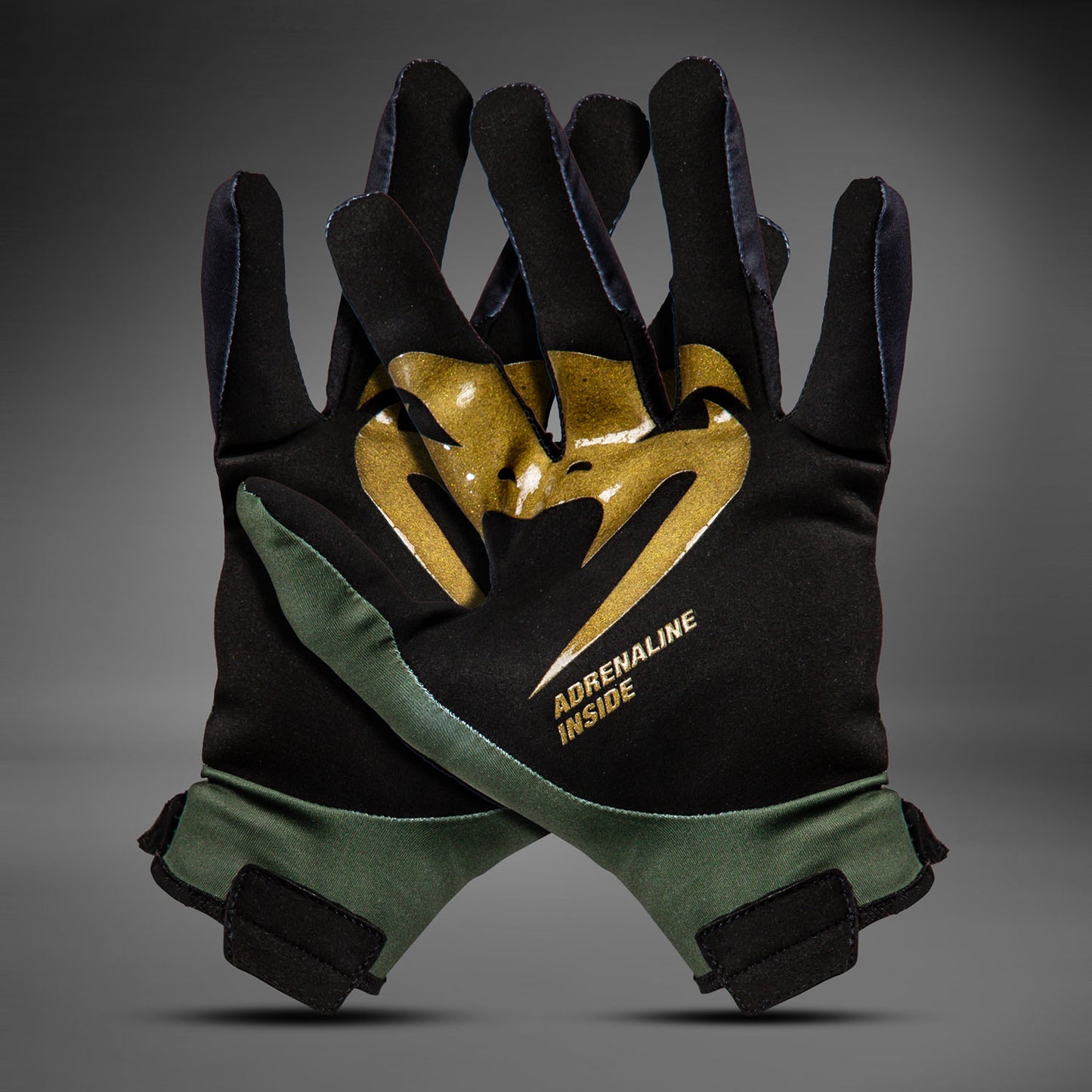 Venum MX Summer Guanti da Motorsports - Nero/Verde/Oro