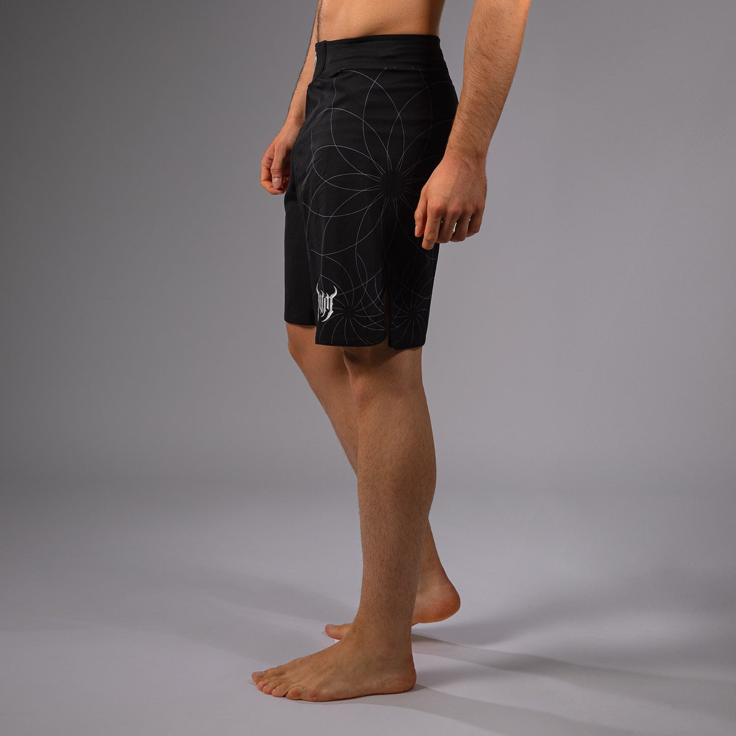 Venum Gladiator 5.0 Pantaloncini da combattimento Uomo - Nero/Argento