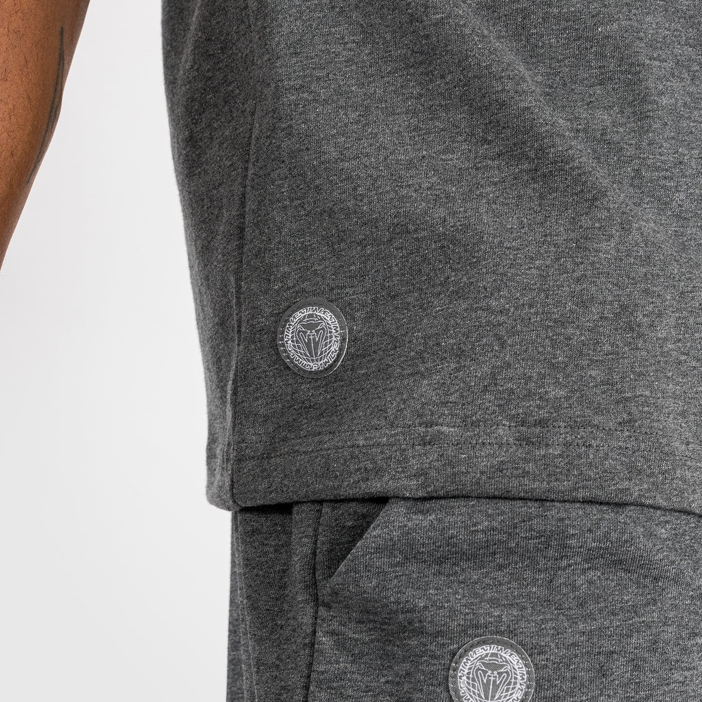 Venum Vortex XL Maglietta da Uomo - Grigio scuro Heather