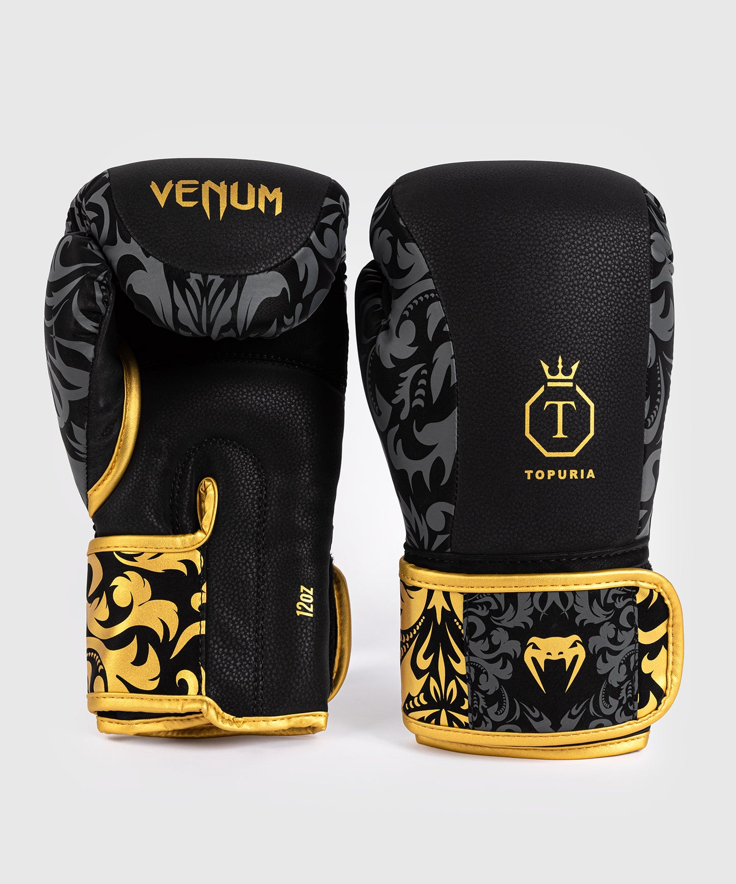 Venum x Topuria Unmatched Edition Guanti da Boxe - Nero/Oro