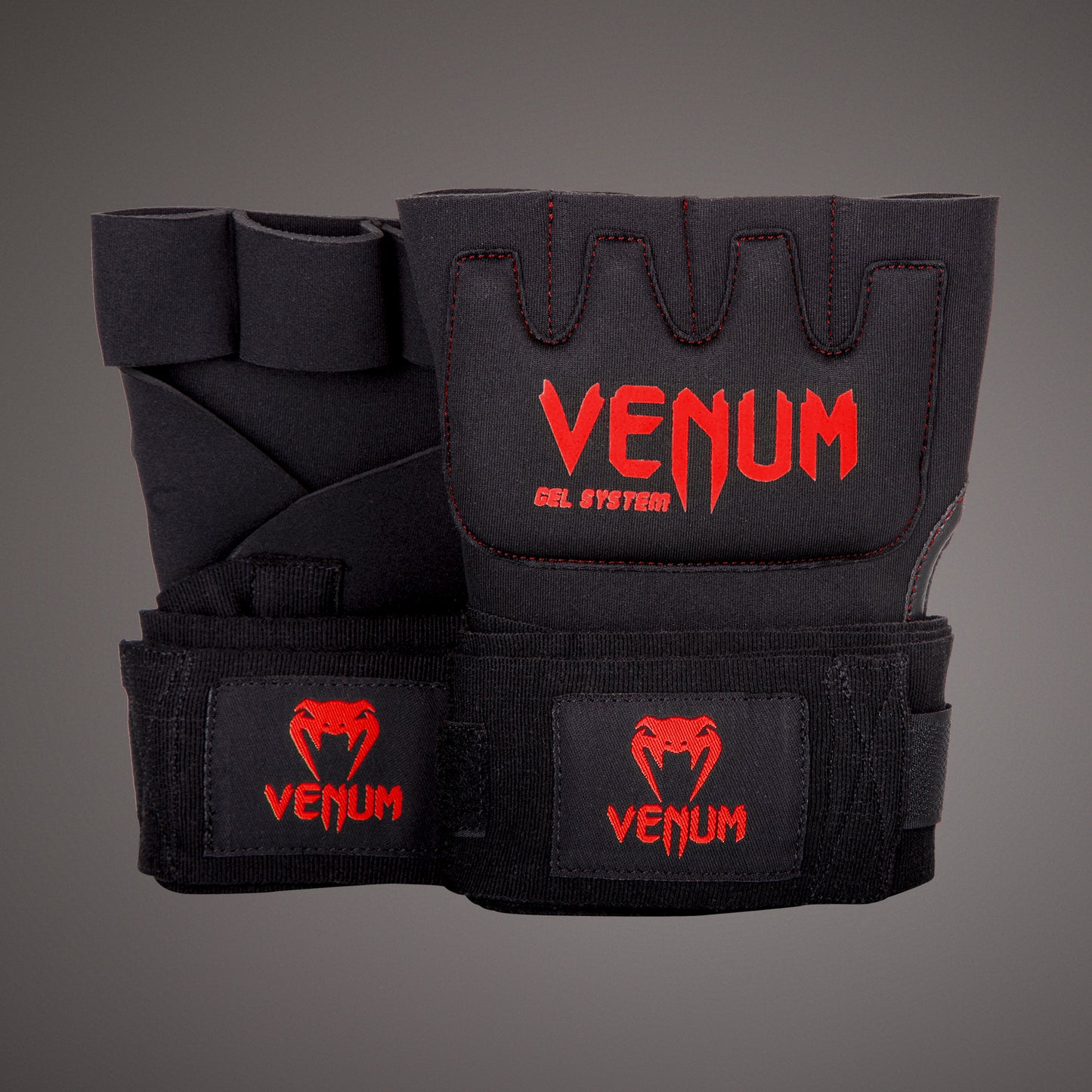 Venum Gel Kontact Impacchi di Guanto - Nero/Rosso