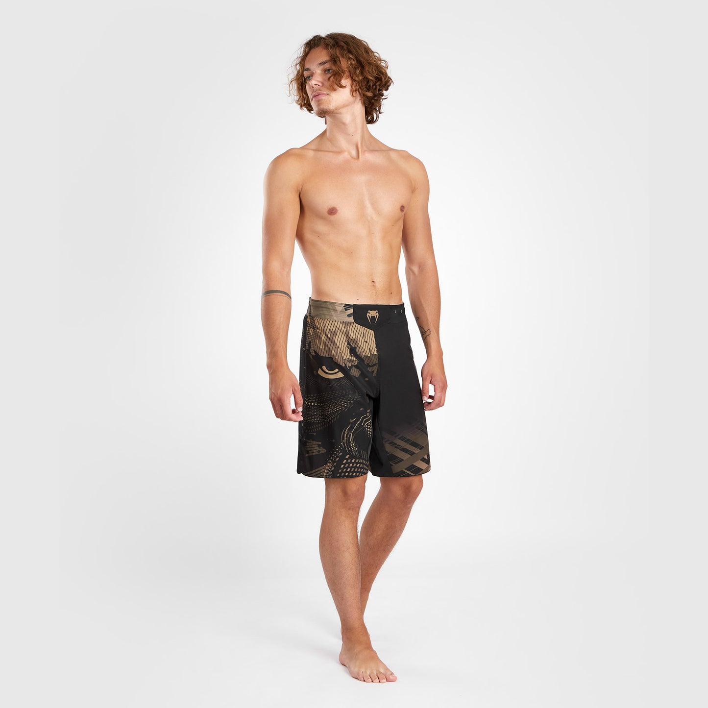 Venum Gorilla Jungle Pantaloncini da combattimento - Nero/Sabbia
