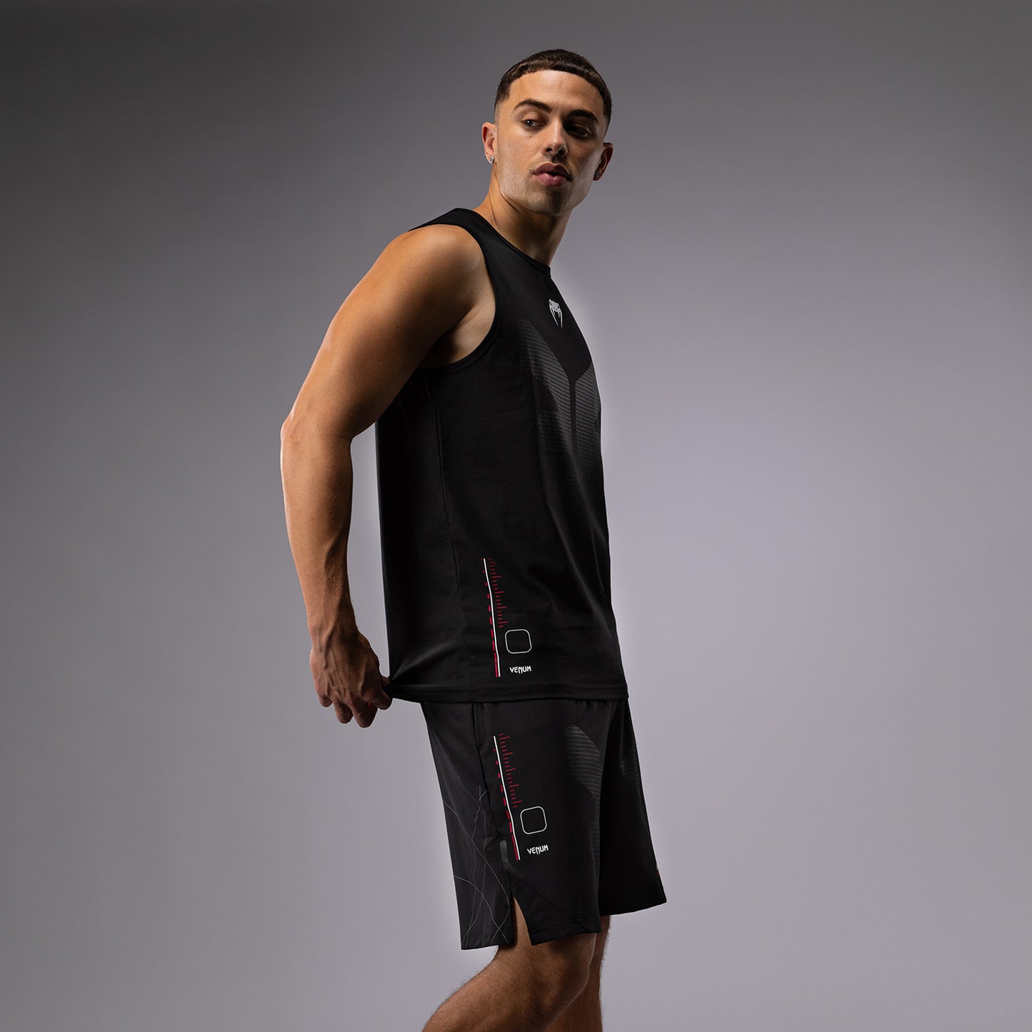 Venum Tactical XT Canotta - Nero/Rosso fuoco