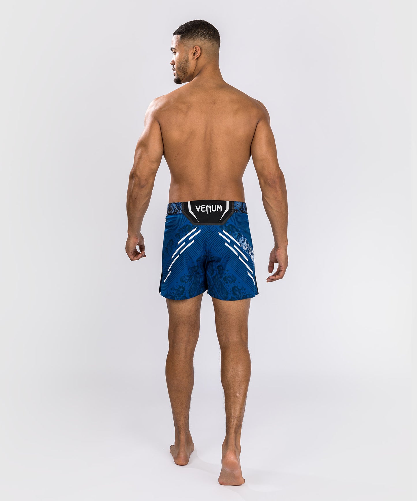 Pantaloncini da combattimento UFC Adrenaline by Venum personalizzati Authentic Fight Night Uomo - Short Fit - Blu
