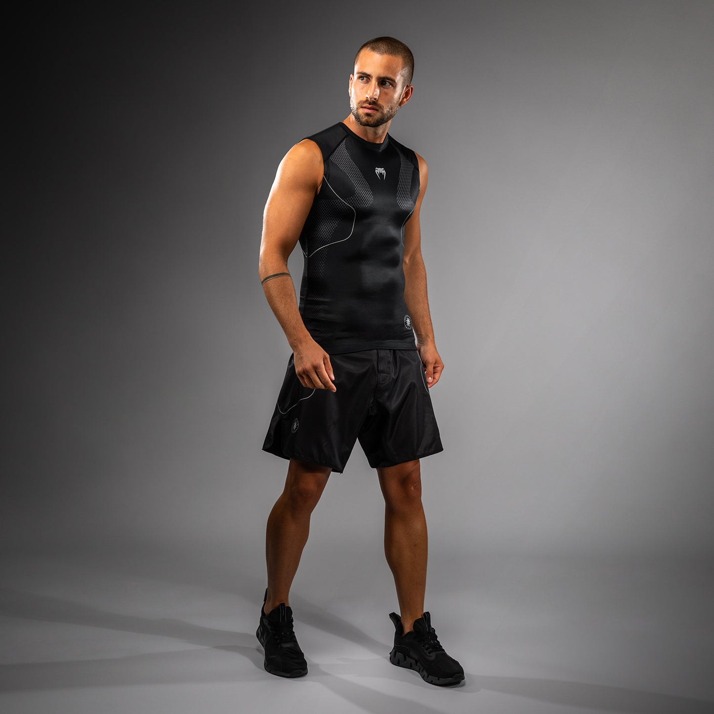 Venum Nexus Rashguard Senza Maniche – Nero/Argento