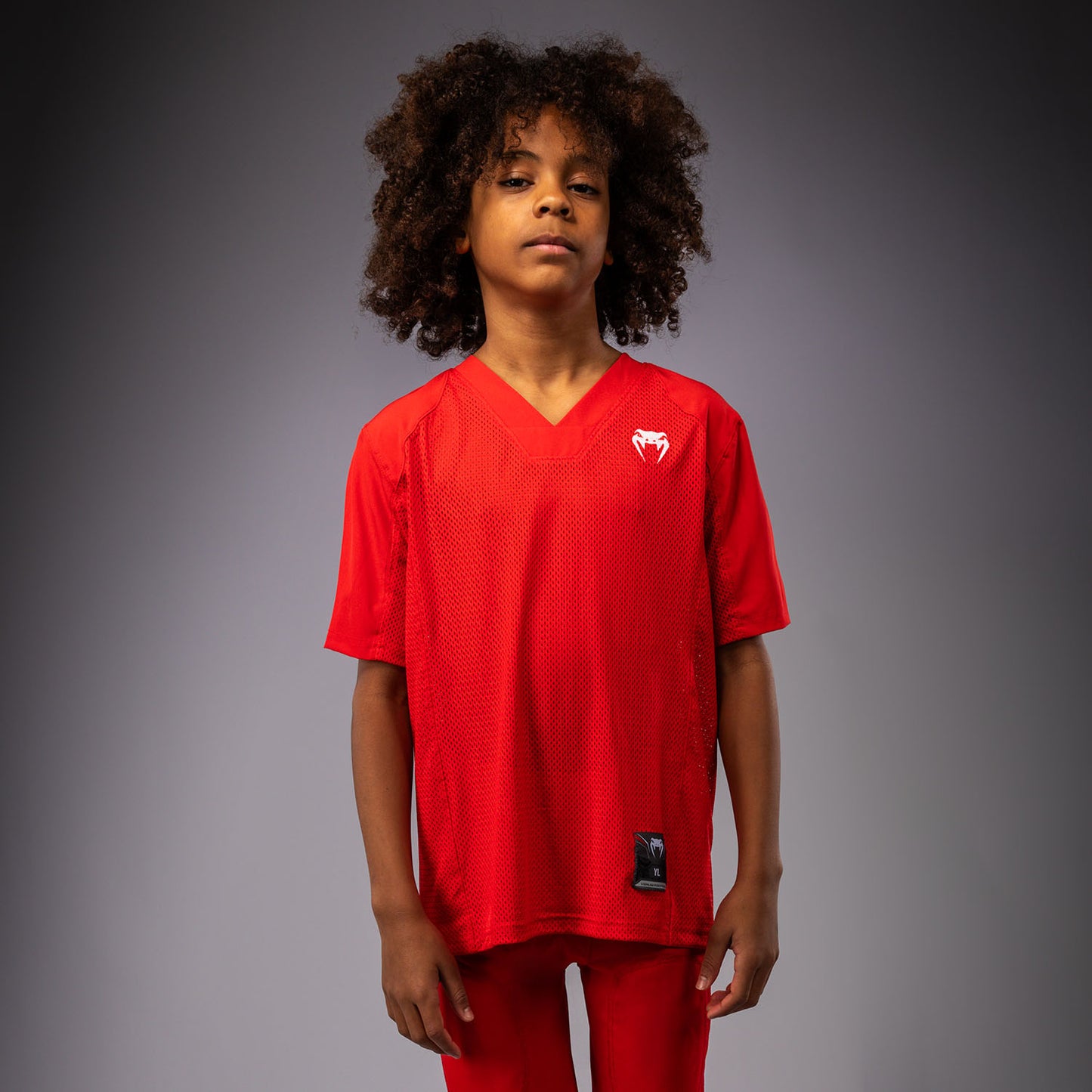Venum Elite Football Maglietta da calcio a maniche corte per Bambini - Rosso