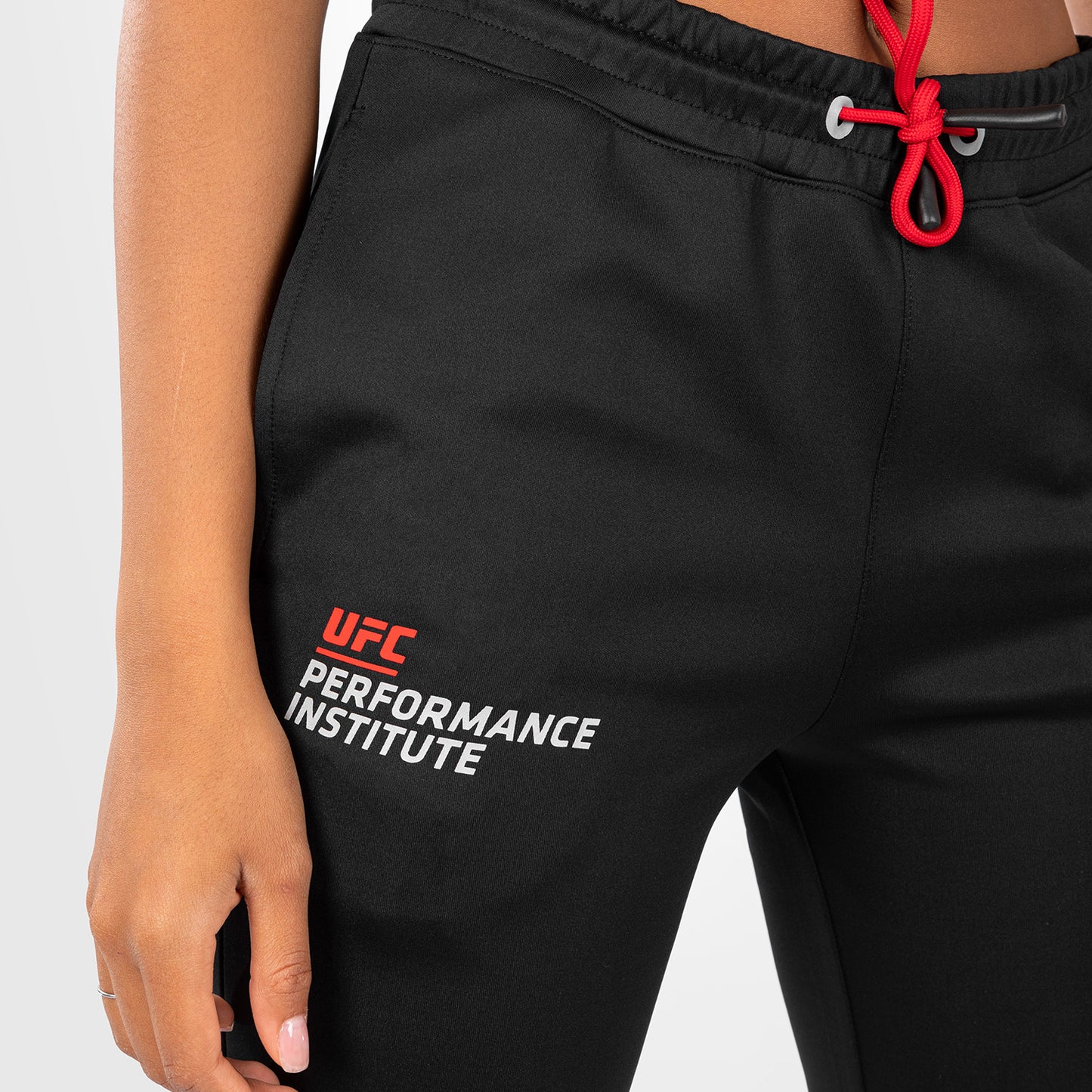 UFC Venum Performance Institute 2.0 Pantaloni da Jogging per Donna - Nero/Rosso