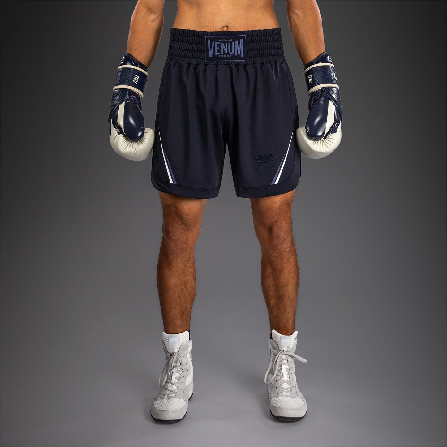 Venum G-Core Pantaloncini da Boxe - Blu Navy/Bianco
