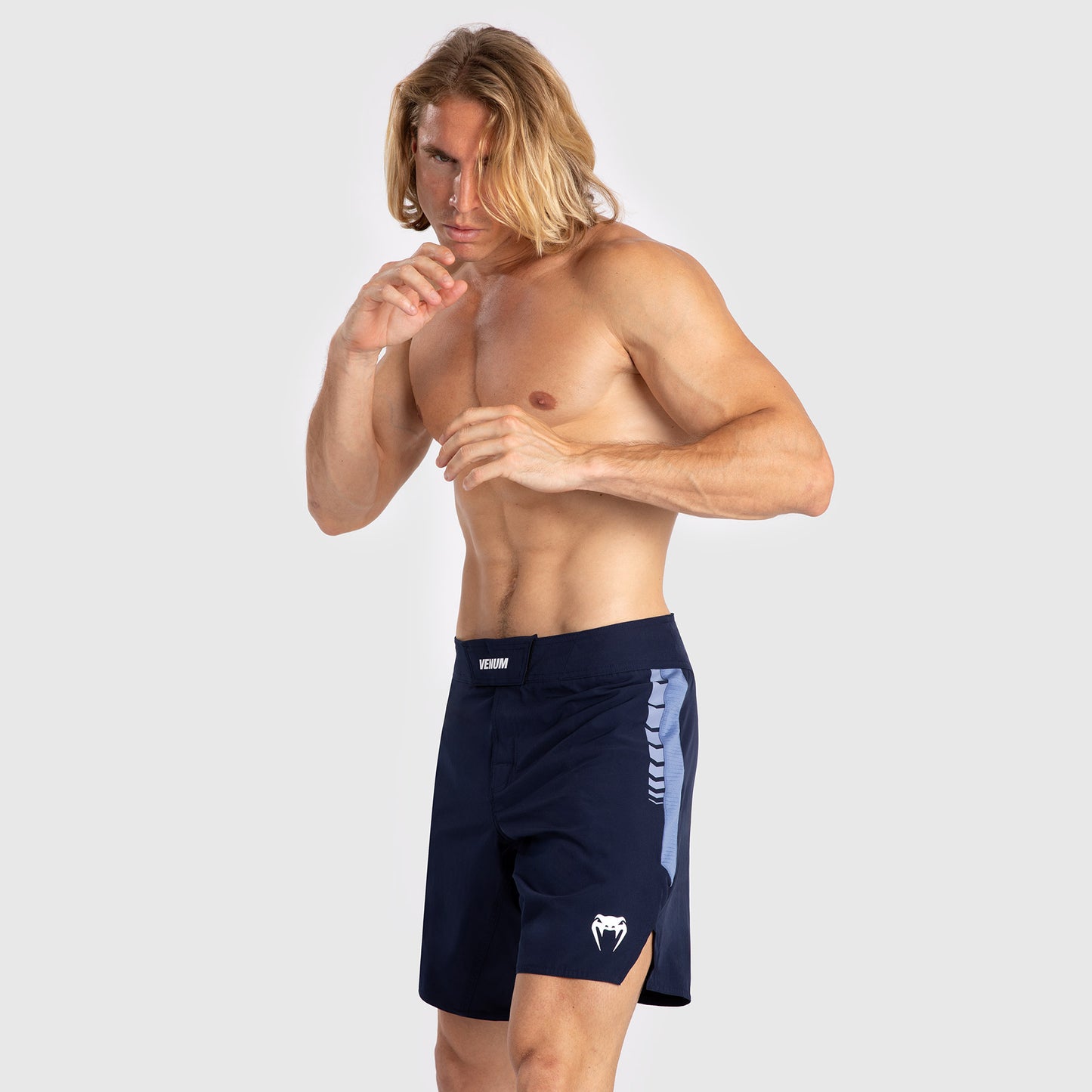 Venum Tempest Pantaloncini da Combattimento per Uomo - Blu Navy/Blu