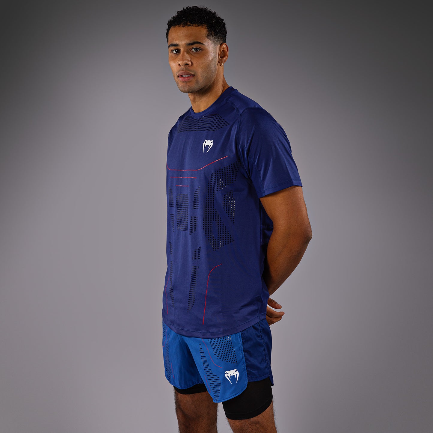 Venum Technical 3.0 Maglietta Dry-Tech - Blu Notte