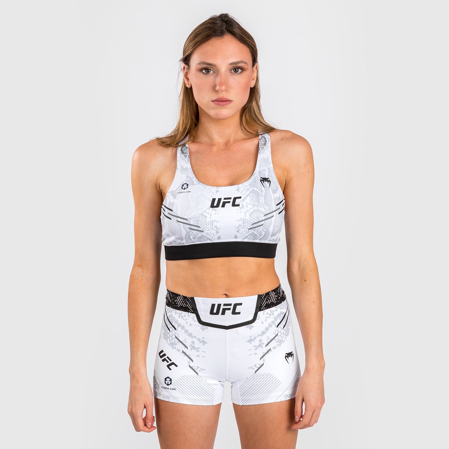 UFC Authentic Adrenaline Fight Night By Venum Donna Reggiseno sportivo - Bianco