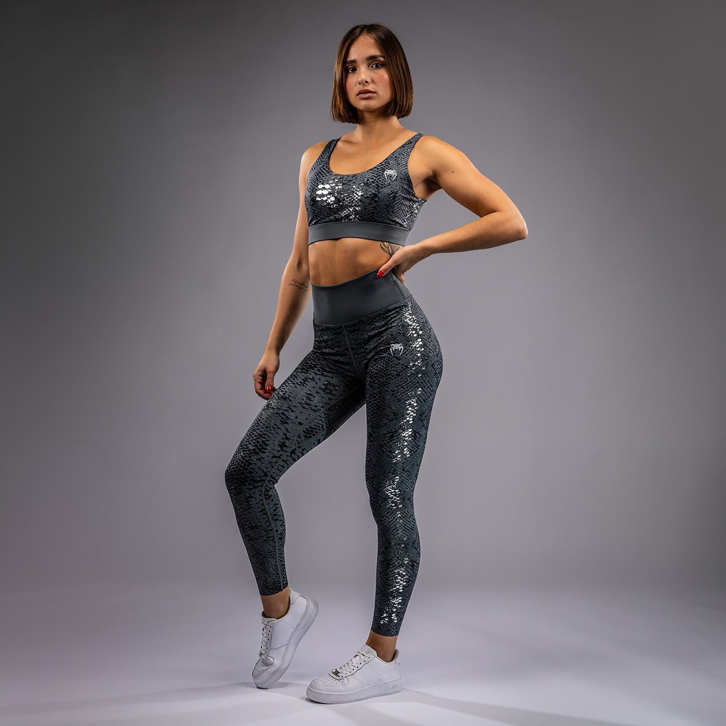 Venum Amazonia Leggings a lunghezza intera da donna - Grigio scuro