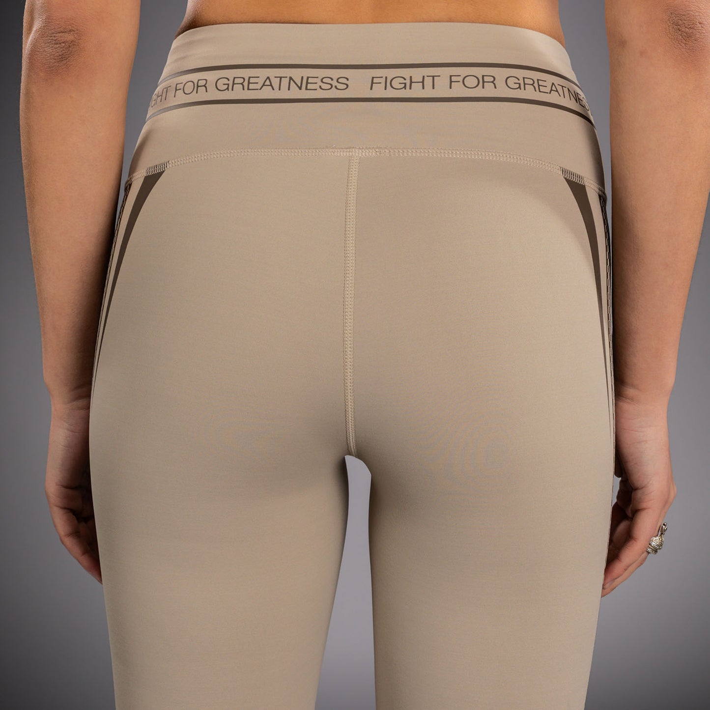 Venum UFC Unity by Venum Authentic Fight Week Pantaloni a Compressione Tecnici da Donna - Sabbia