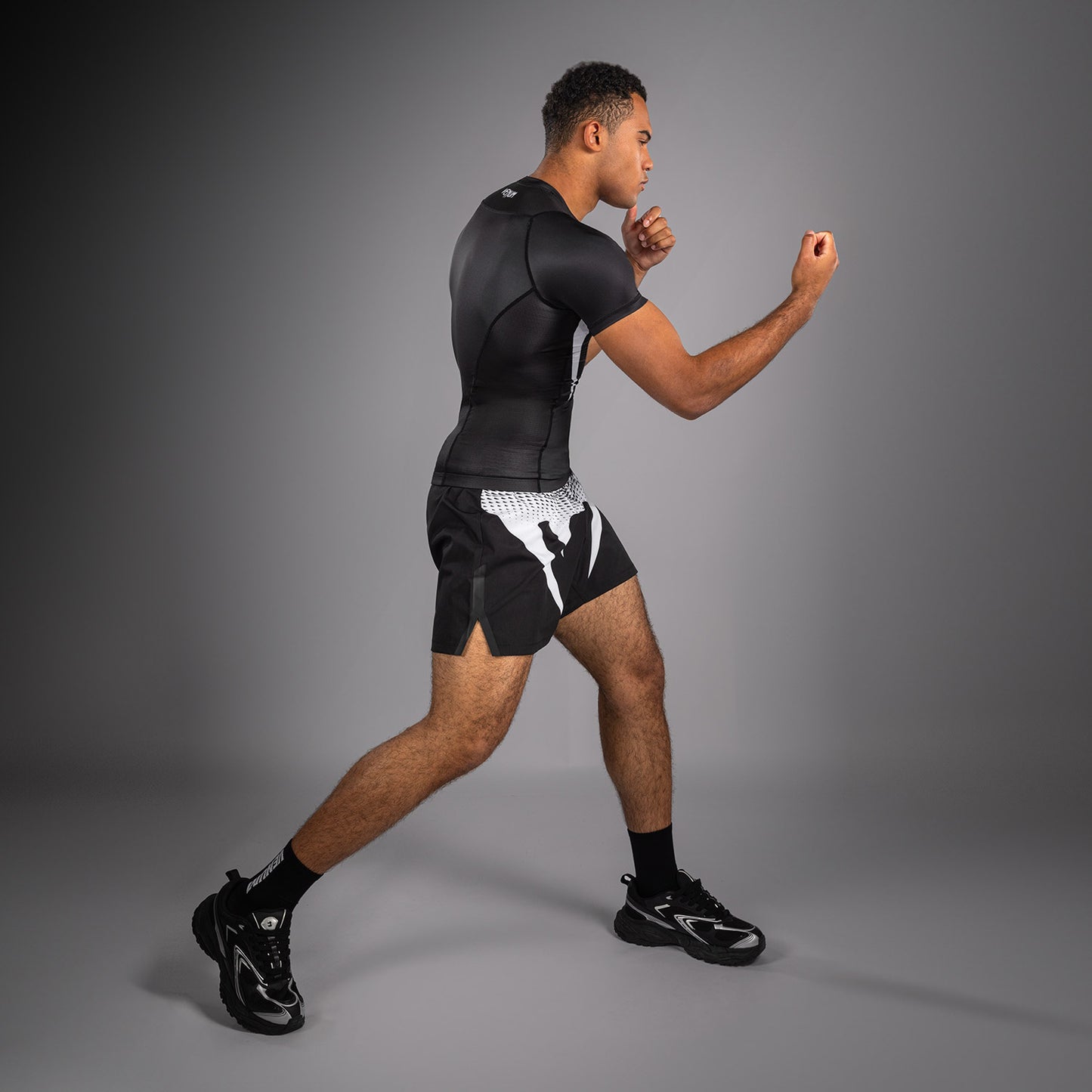 Venum No Gi Rashguards - Nero/Bianco