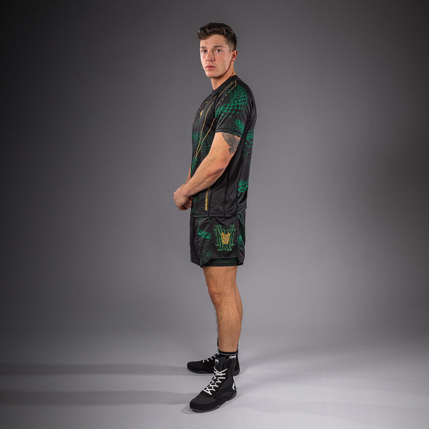 Venum Matupa Maglietta Dry Tech - Nero/Verde/Oro