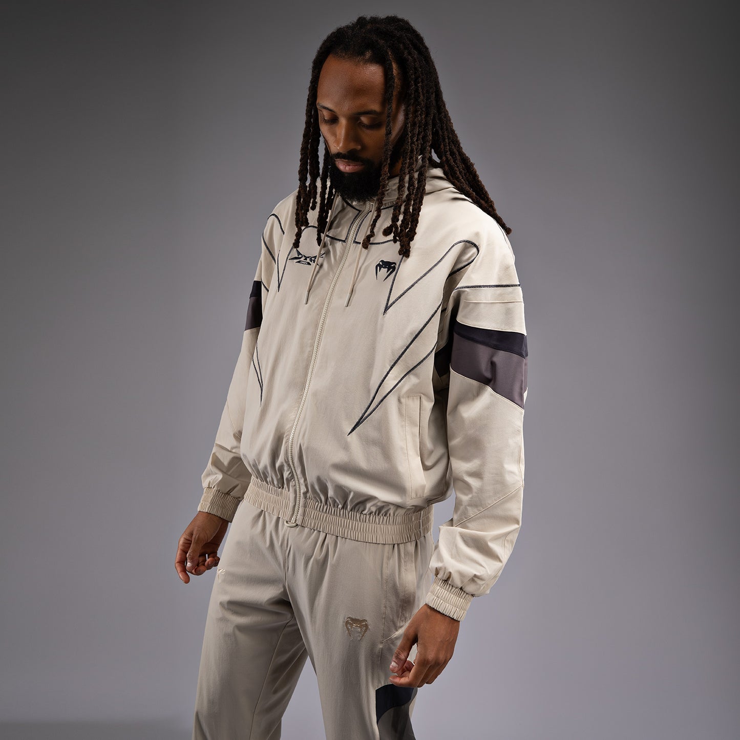 Venum x DTR Fight Attack 90 Giacca Tuta - Off-White