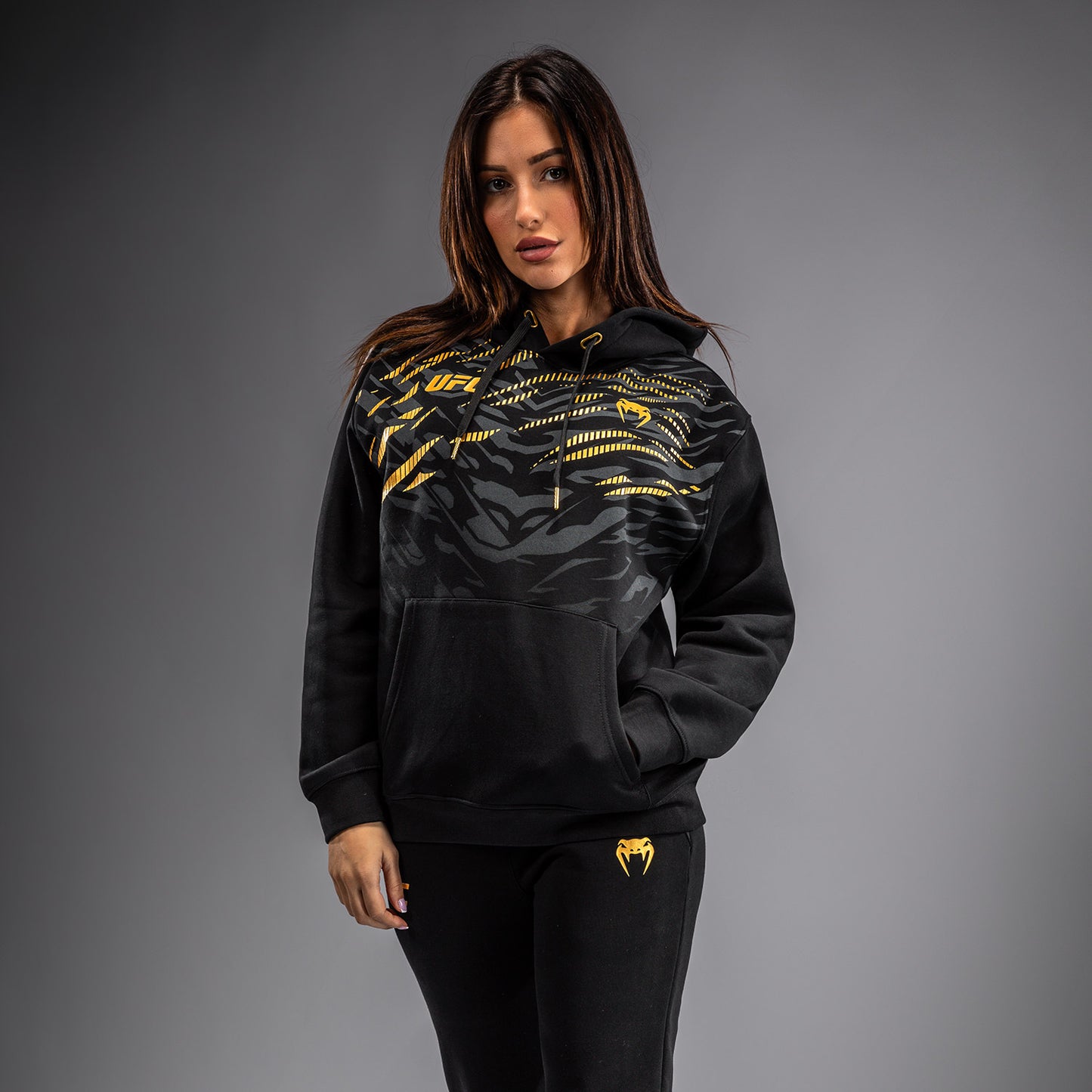 UFC Fusion by Venum Replica Felpa con Cappuccio per Donna - Champion