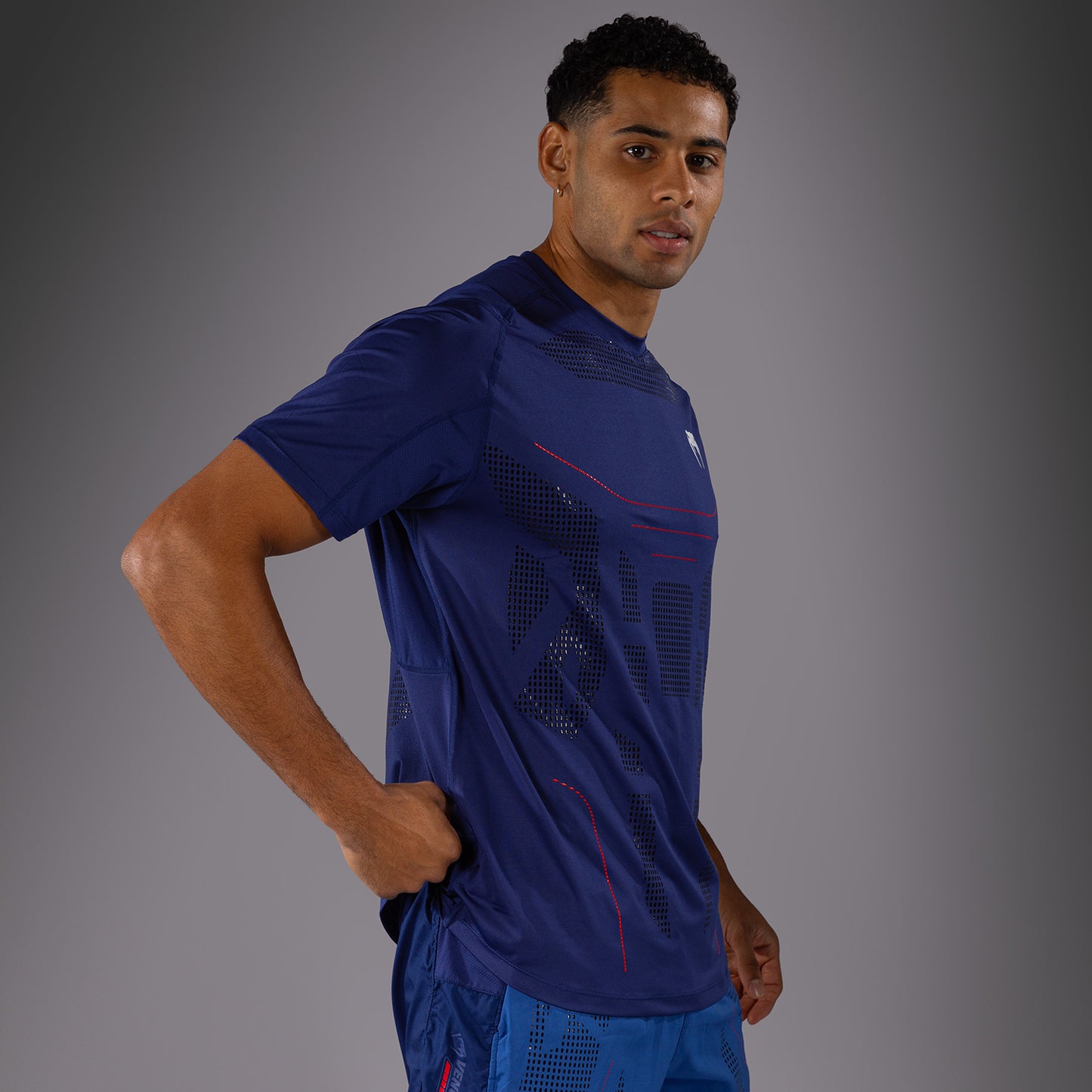 Venum Technical 3.0 Maglietta Dry-Tech - Blu Notte