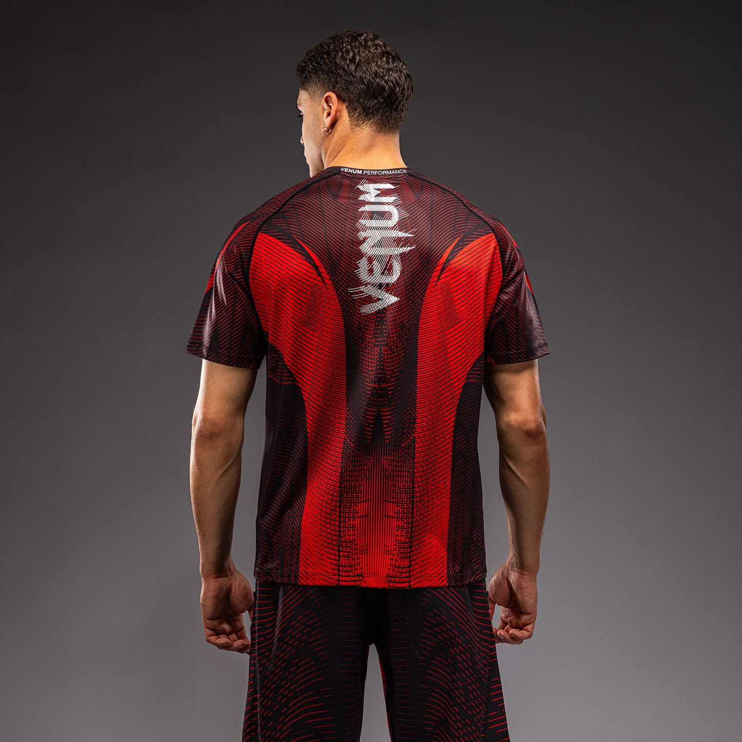 Venum Galactic 3.0 Maglietta Dry Tech - Rosso/Argento
