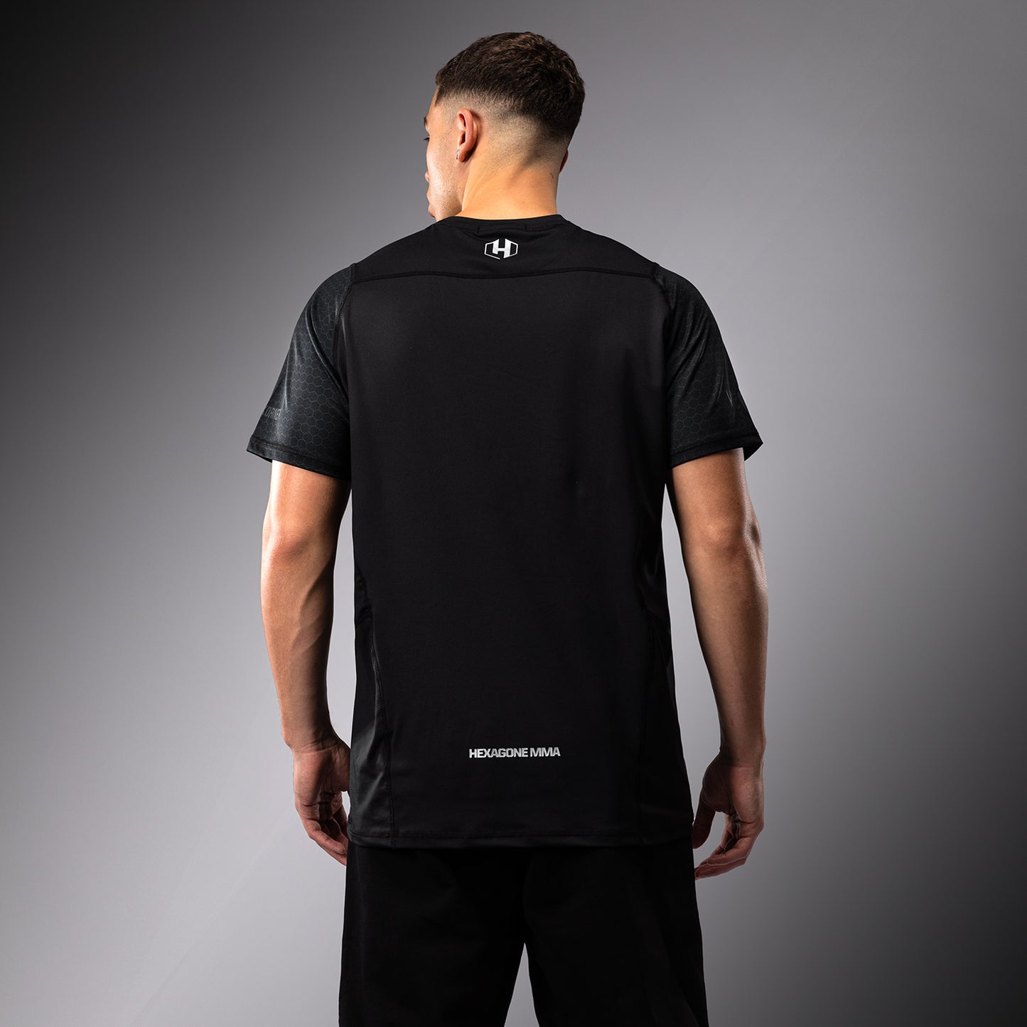 FK x Venum Hexagone MMA Maglietta Dry Tech - Nero/Oro