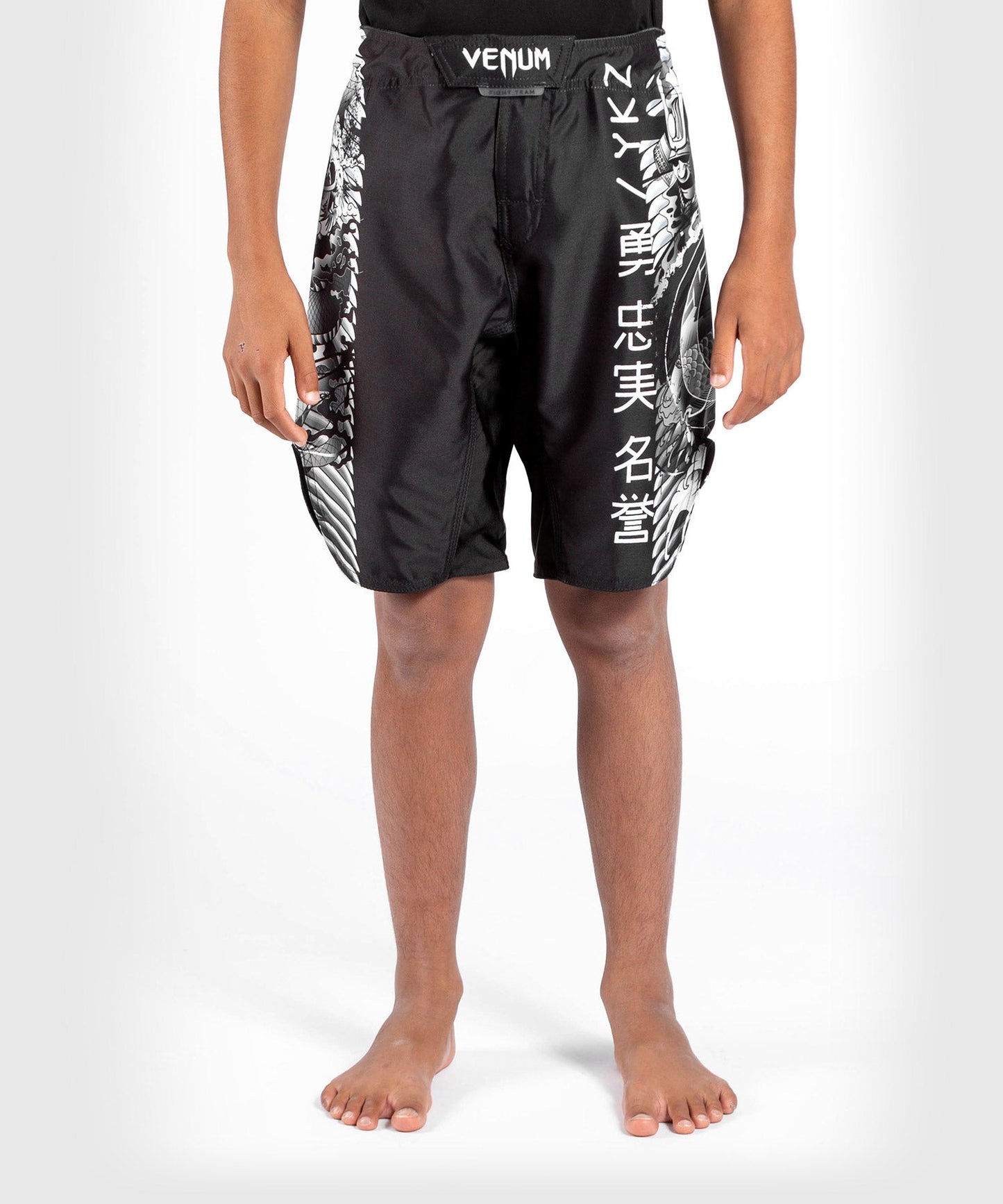 Venum YKZ21 Pantaloncini da combattimento - per bambini - Nero/Bianco