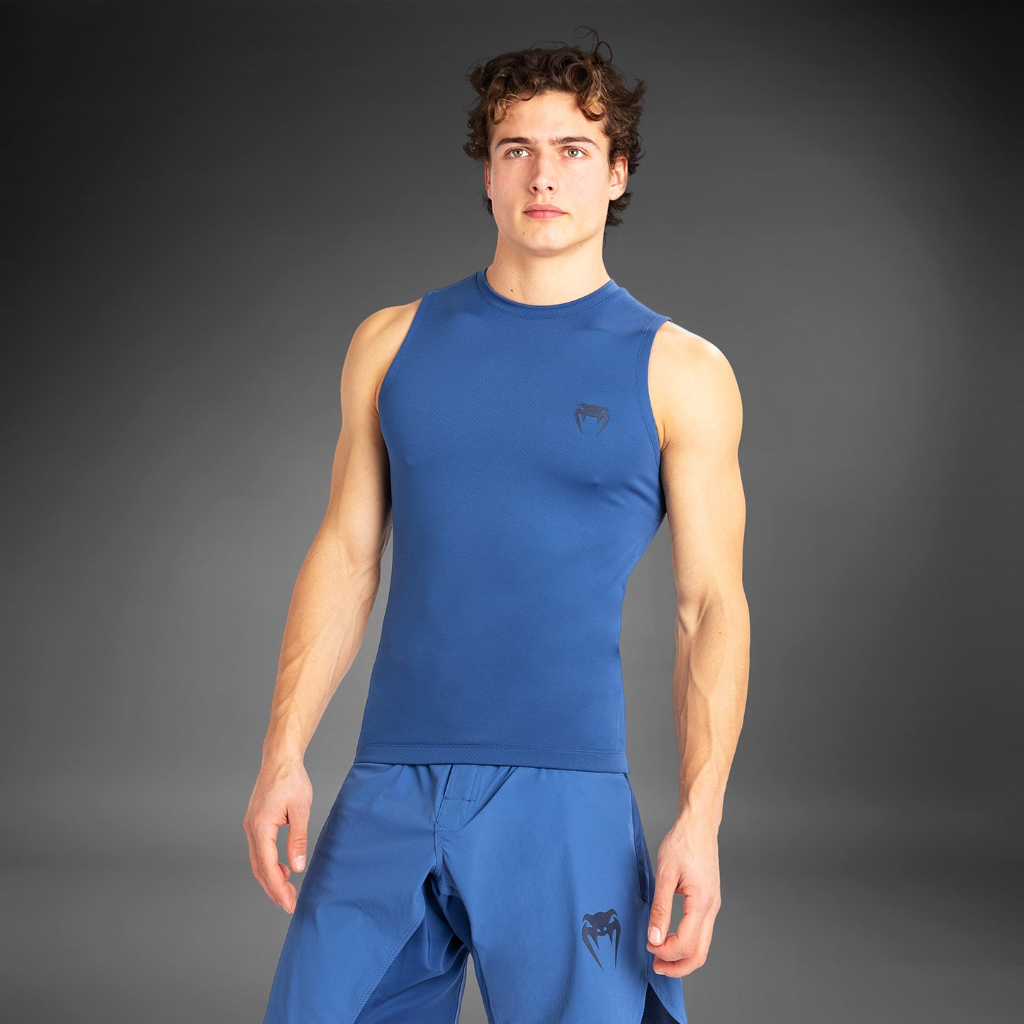 Venum Contender Rashguard senza maniche - Blu