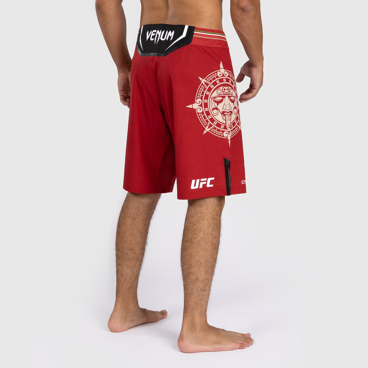 Noche UFC by Venum Authentic Fight Night Pantaloncini da combattimento da uomo - Taglio lungo - Rossi