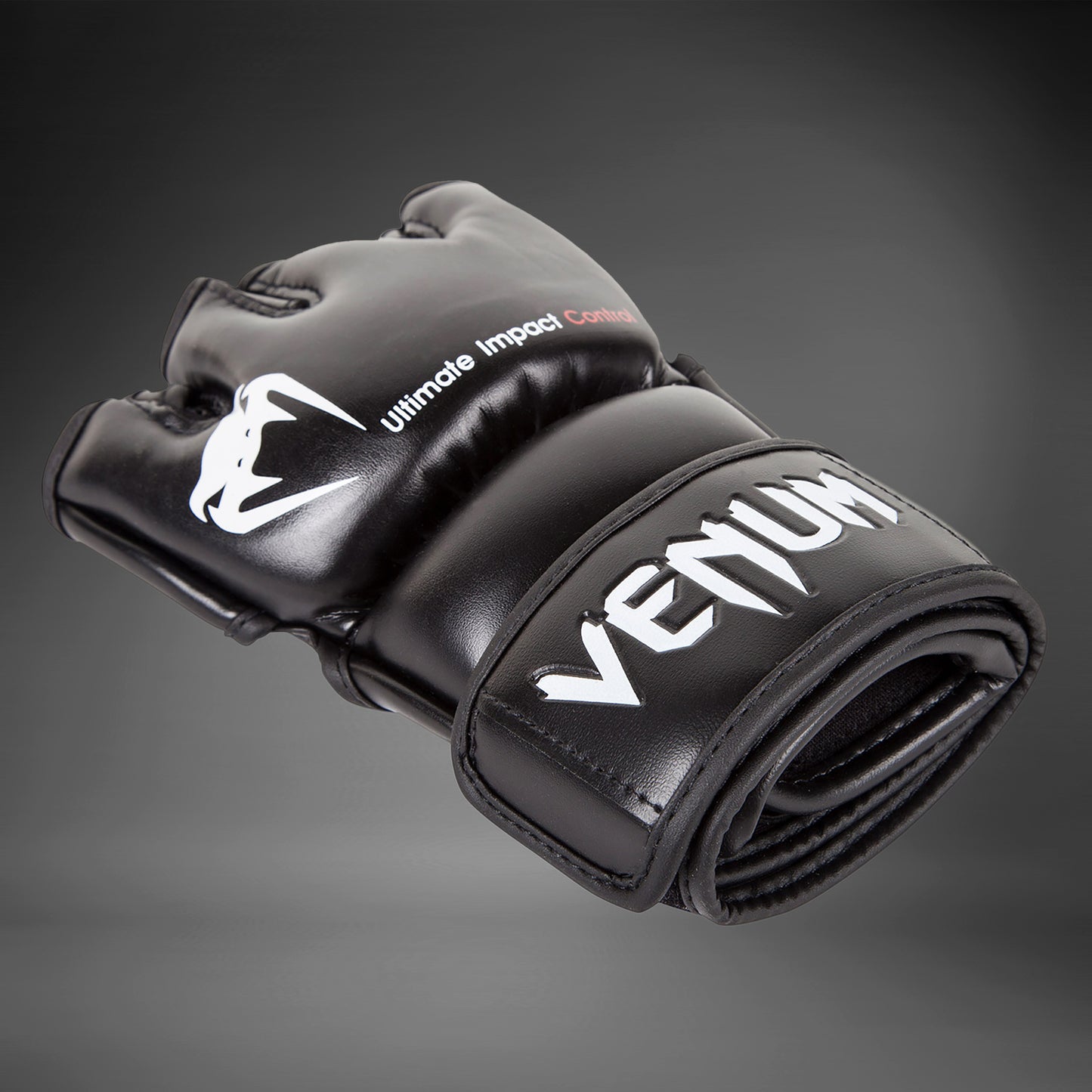 Venum Impact Skintex Guantoni da MMA - Nero