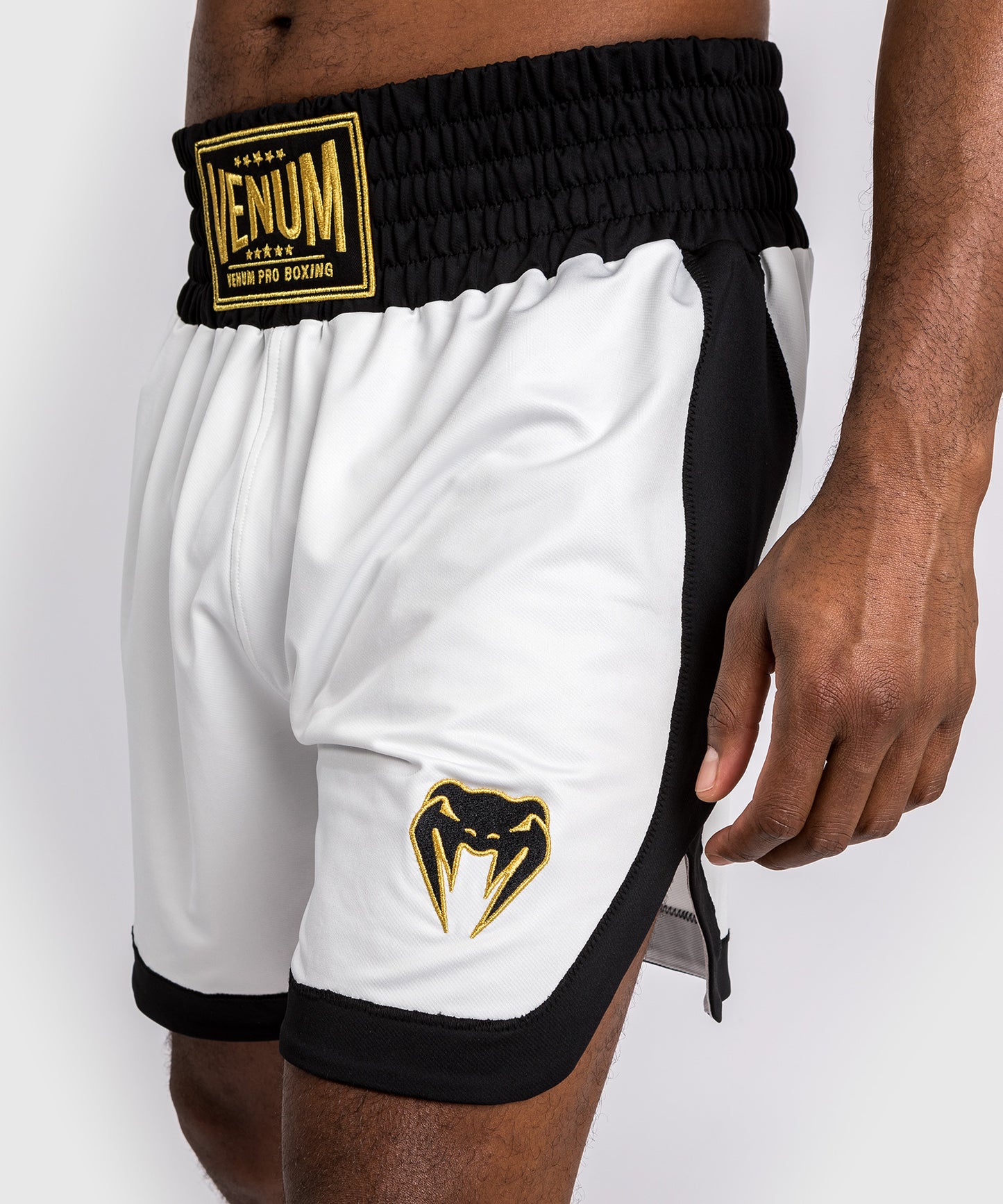 Venum Classic Pantaloncini da boxe - Bianco/Nero