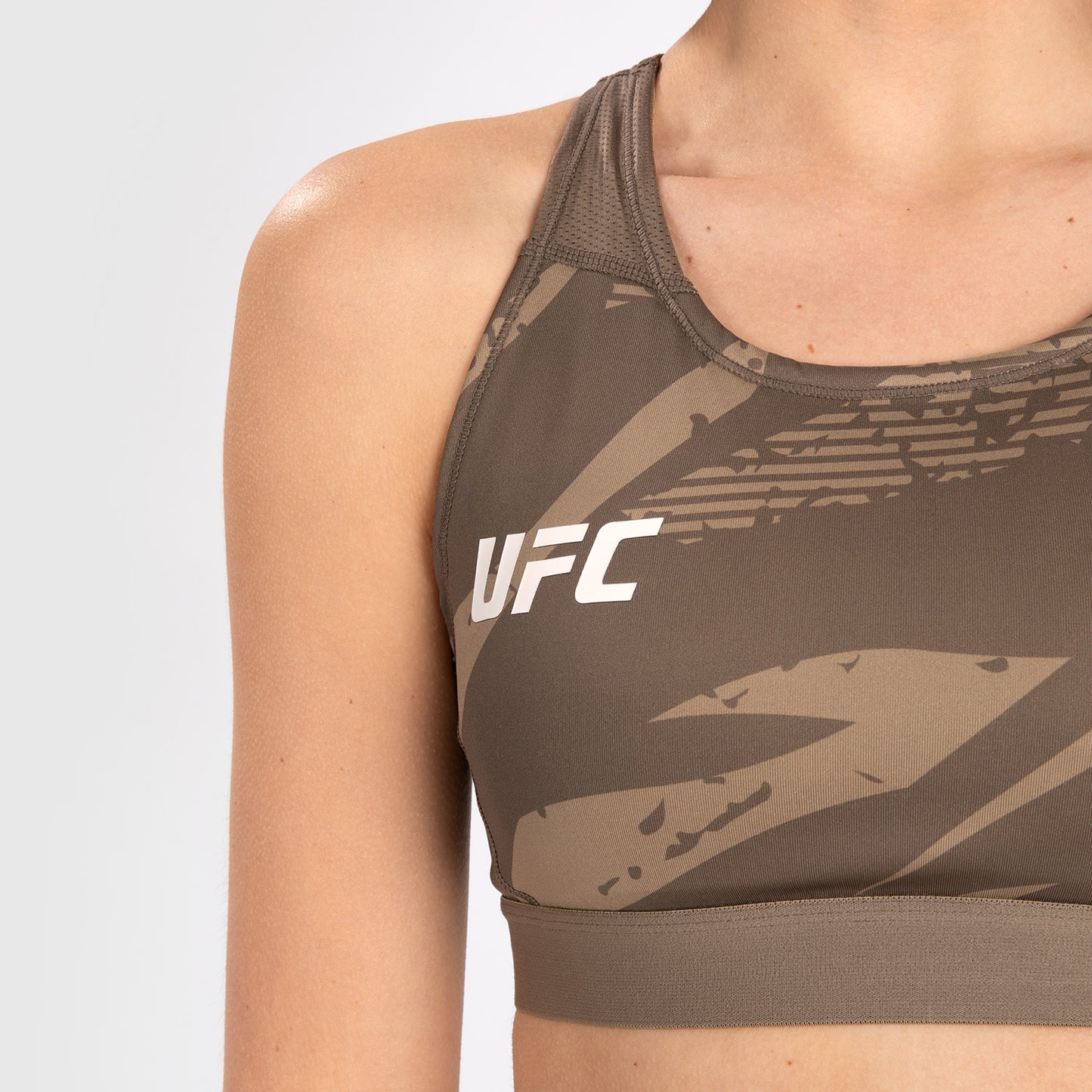 UFC Adrenaline by Venum Fight Week Reggiseno Sportivo Donna – Desert Camo