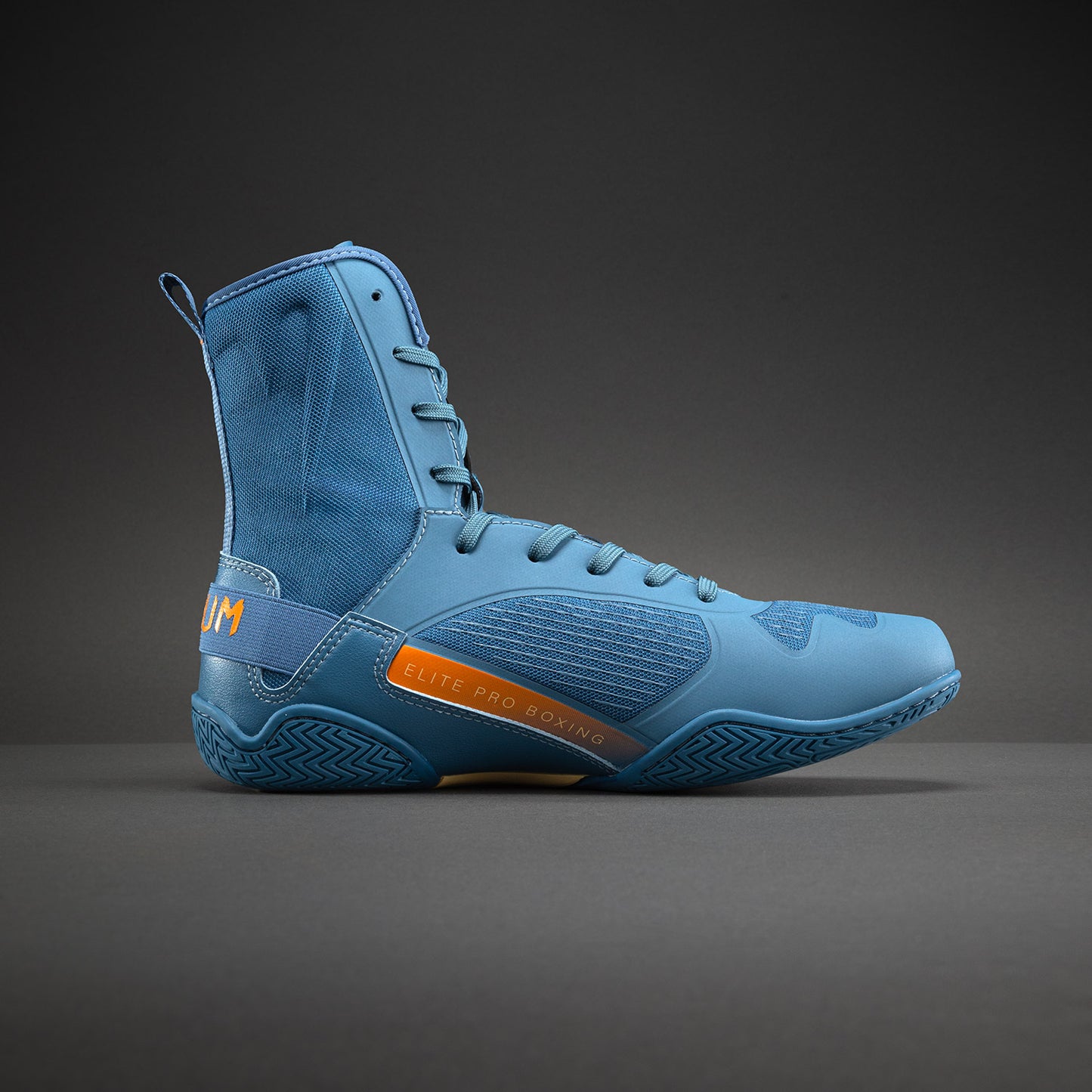Venum Elite Neo Scarpe da Boxe – Blu Acciaio/Arancione