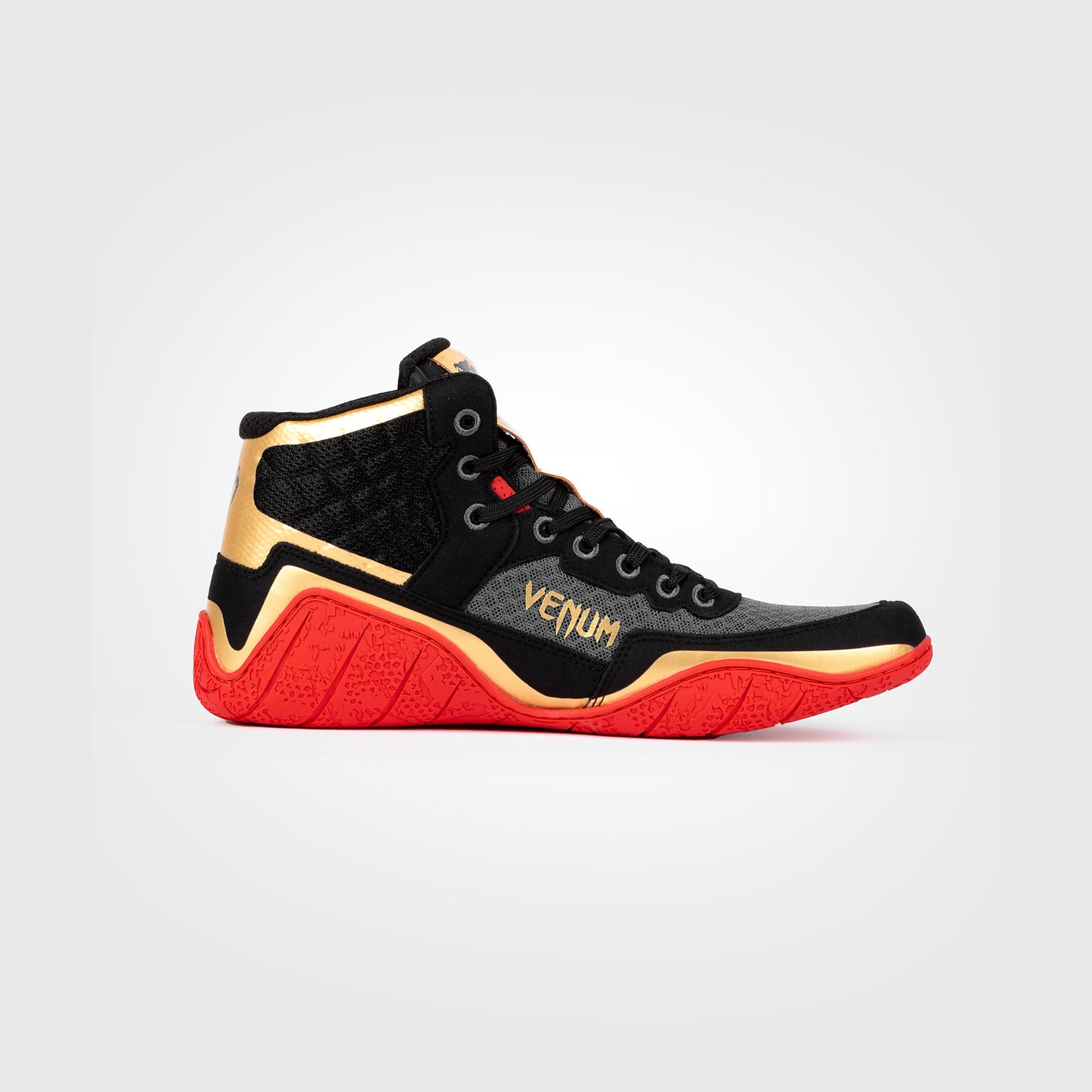 Venum Elite Scarpe da wrestling - Nero/Oro/Rosso
